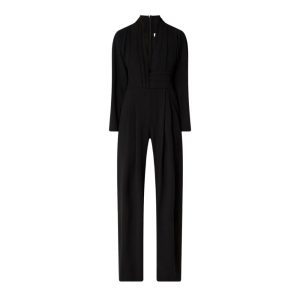 iro zwarte jumpsuit met lange mouwen