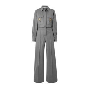 grijze stella mccartney jumpsuit
