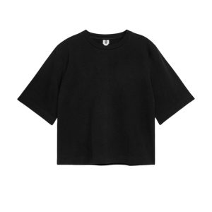 zwart t-shirt arket