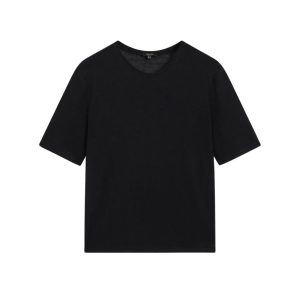zwart t-shirt massimo dutti