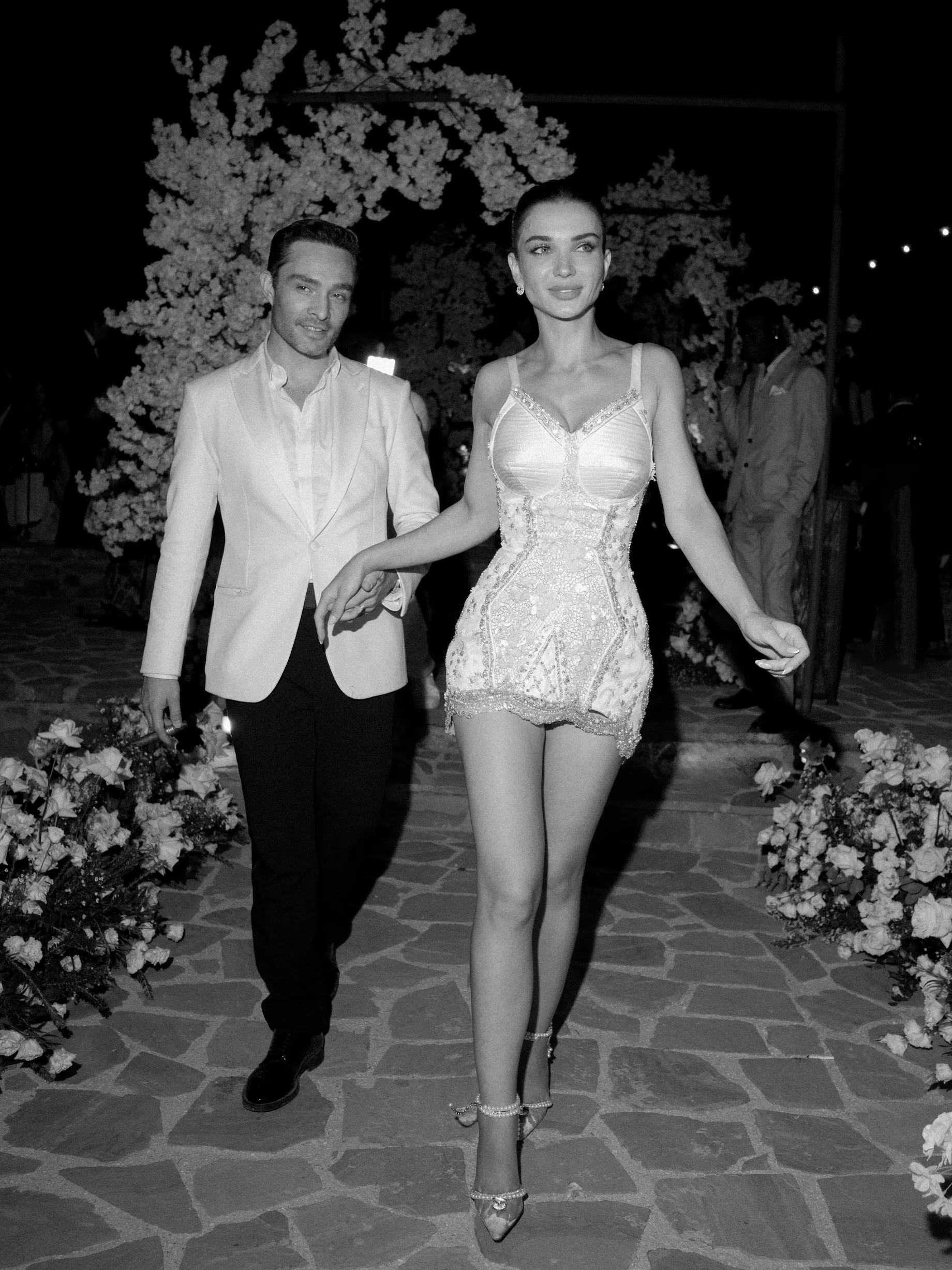 De bruiloft van Ed Westwick en Amy Jackson