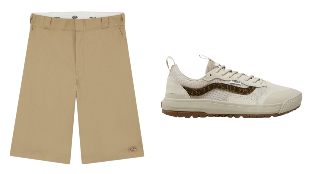 dickies shorts vans sneakers