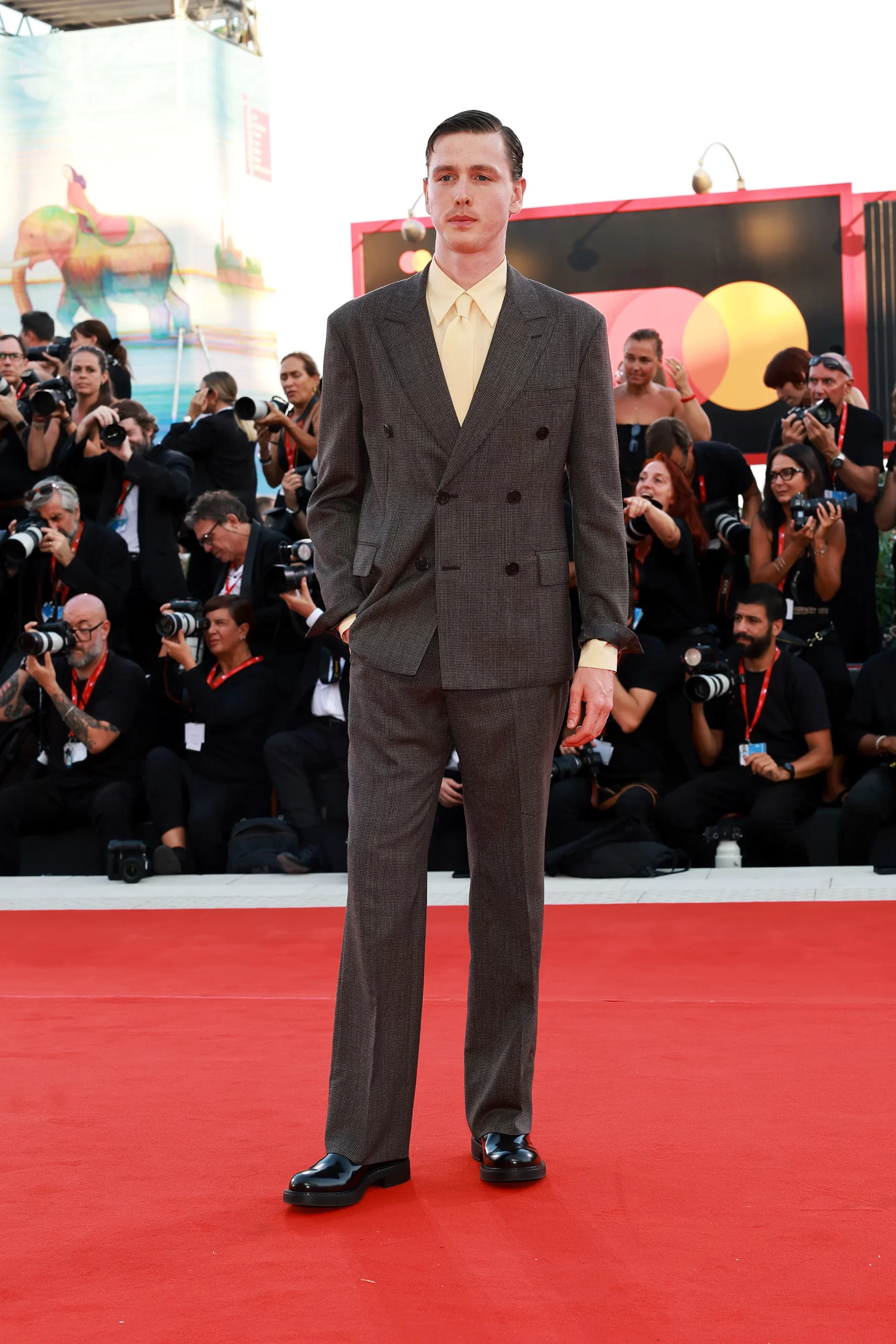 Harris Dickinson in Prada
