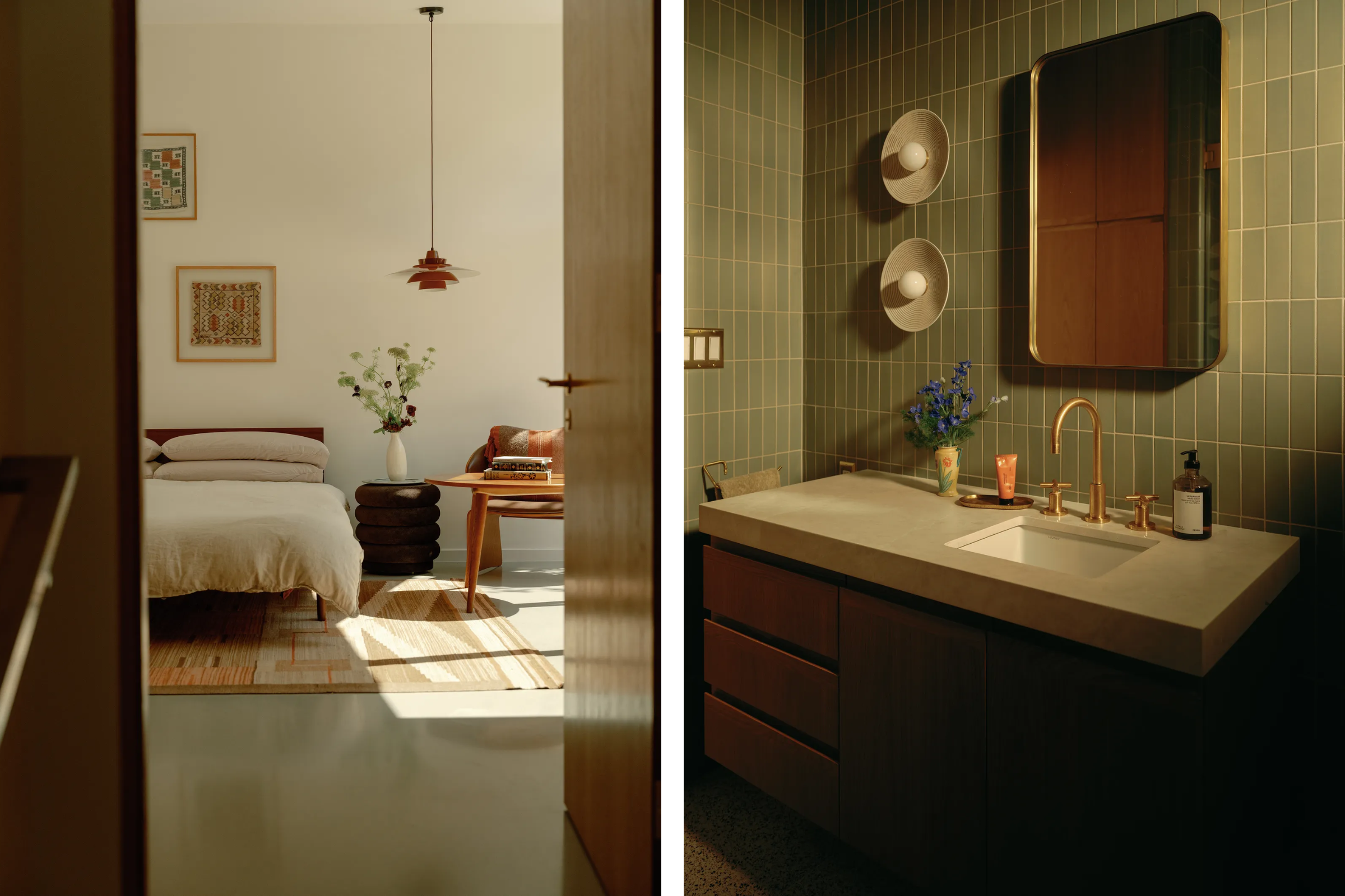 lily collins slaapkamer badkamer