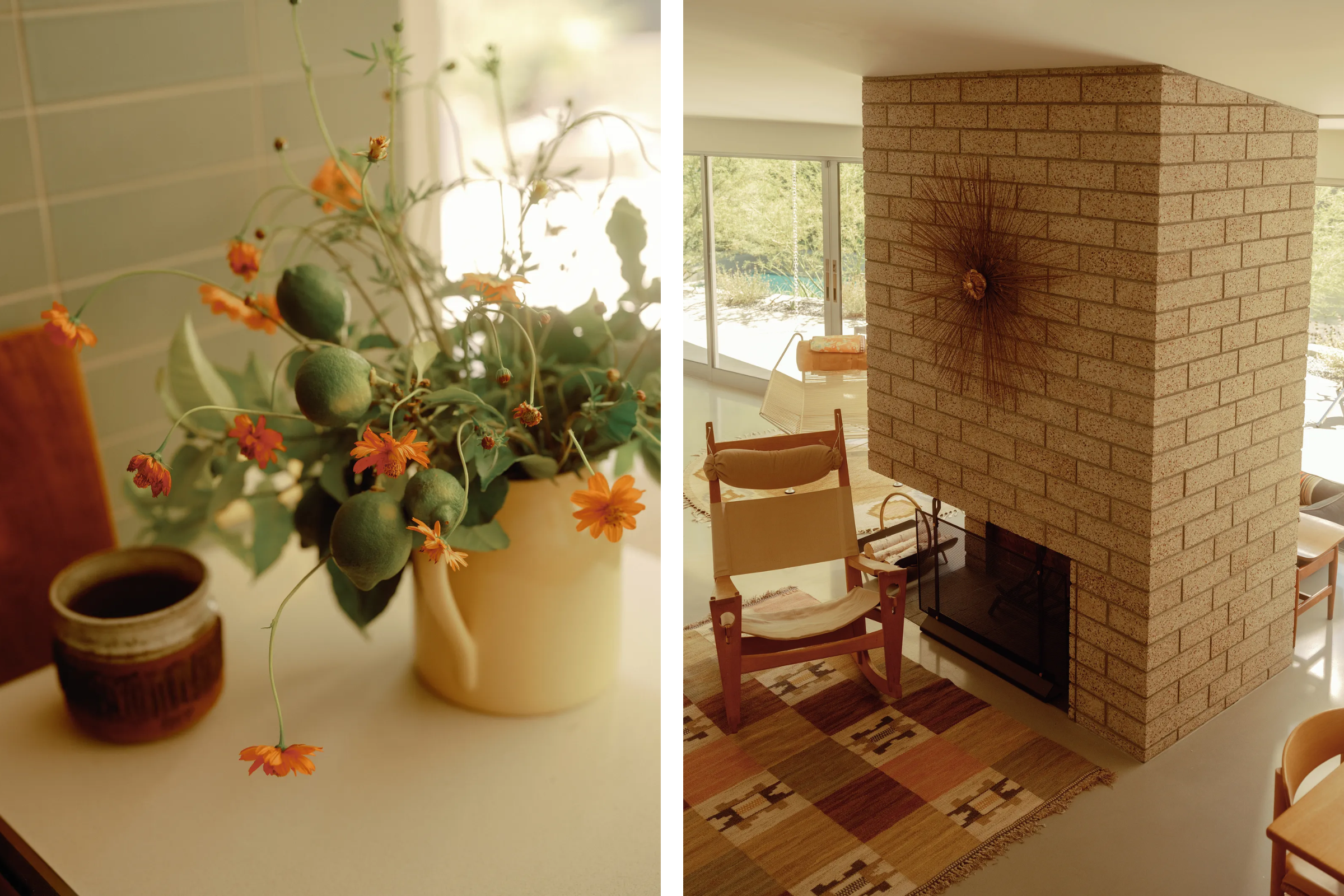 lily collins huis tafel