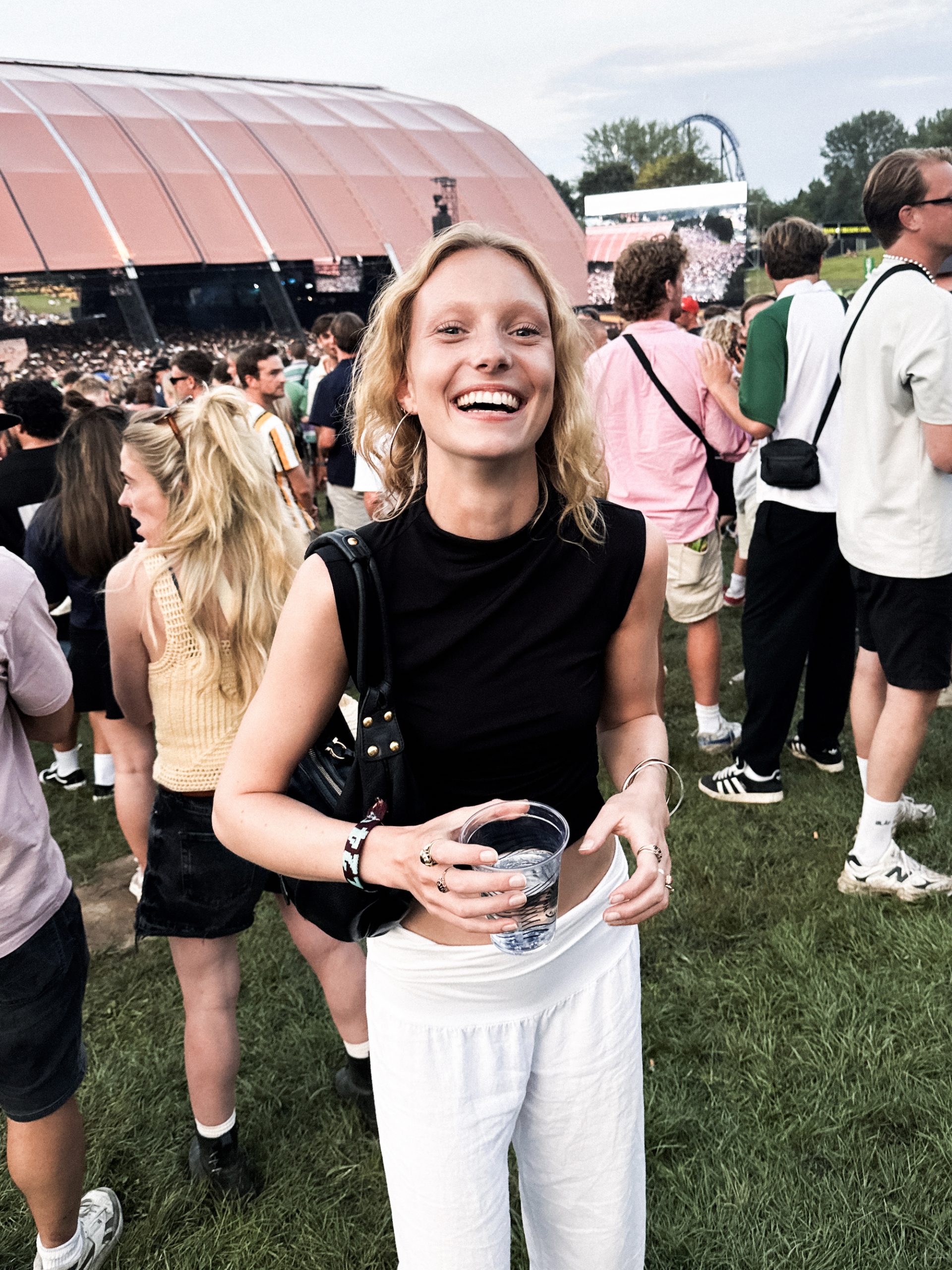 Een van de looks op Lowlands 2024