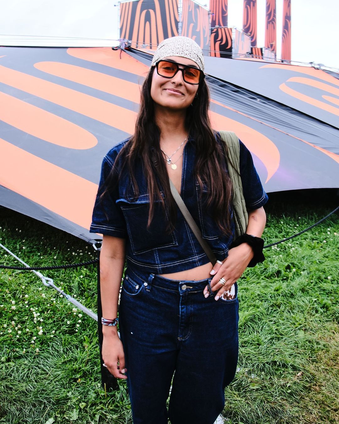Een van de looks op Lowlands 2024
