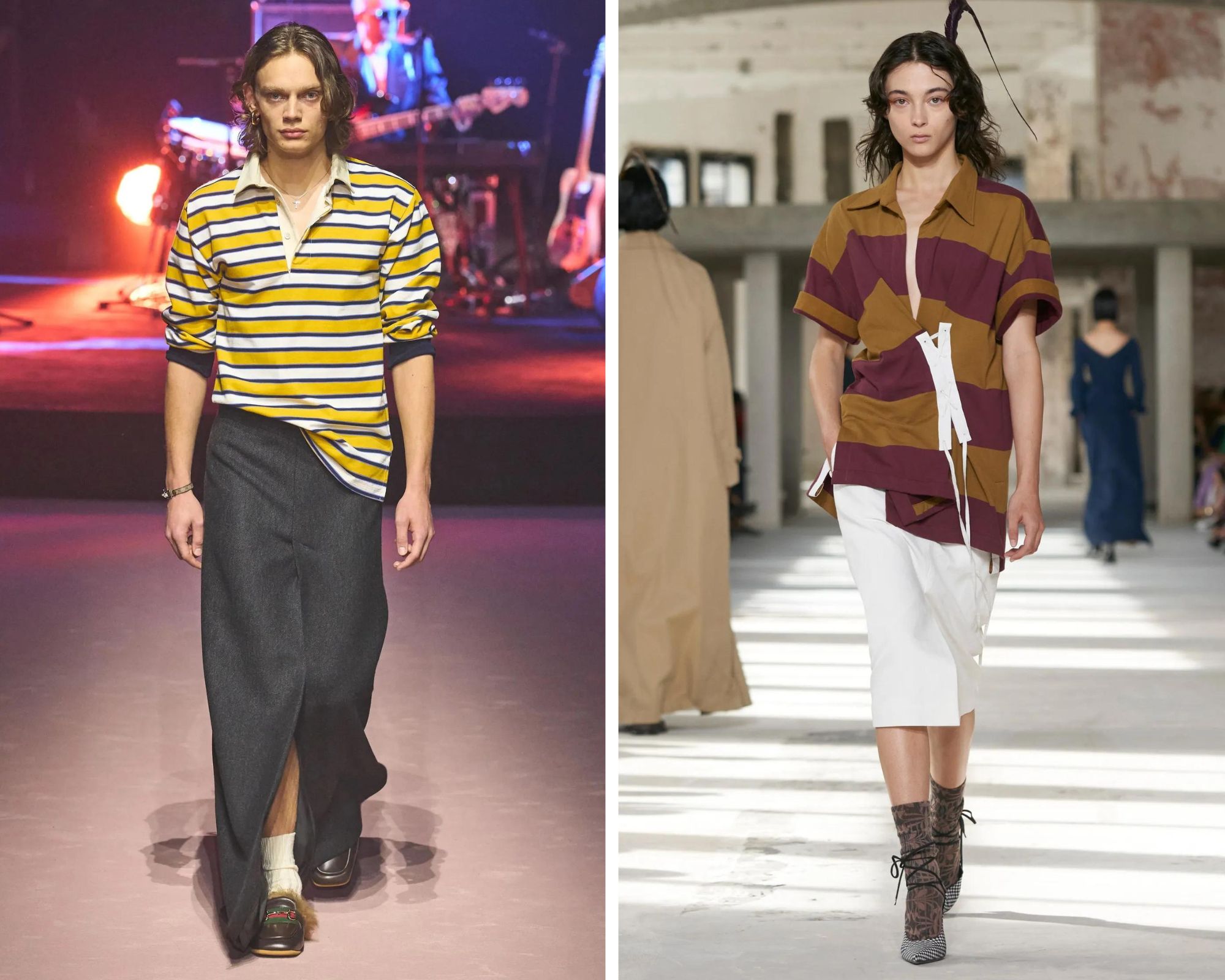 Gucci herfst/winter 2024 en Dries Van Noten lente/zomer 2024