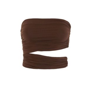 Tube top met cut out van The Frankie Shop