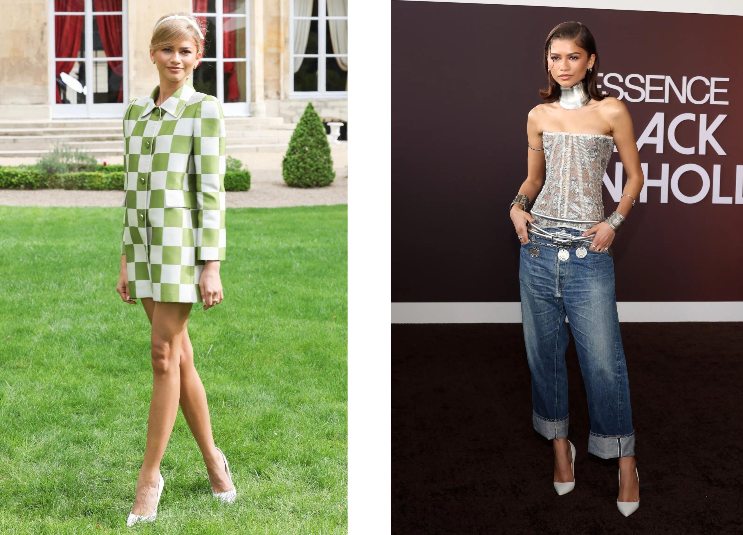 Zendaya draagt de So Kate-hakken van Louboutin