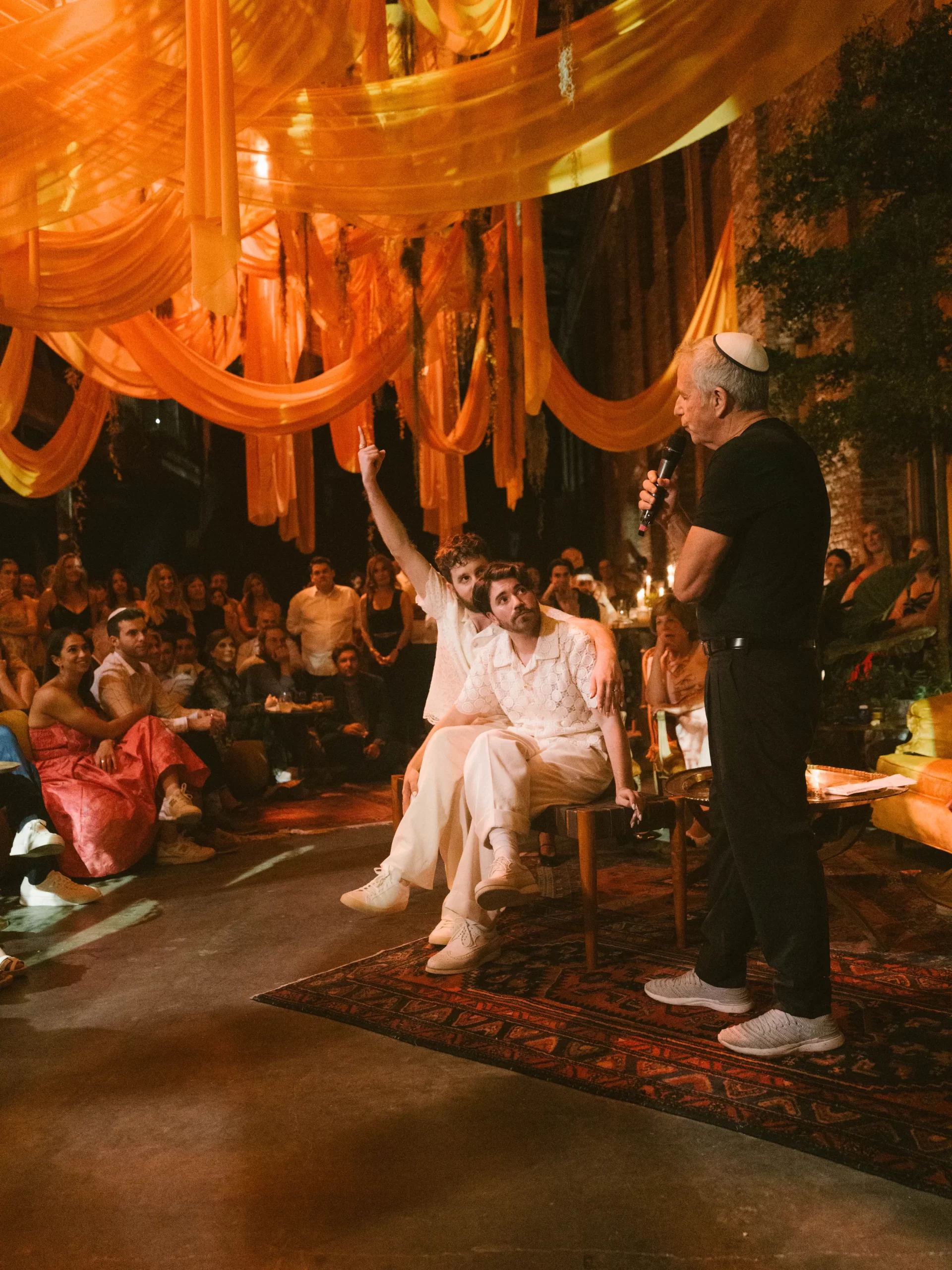 De bruiloft van Ben Platt en Noah Galvin