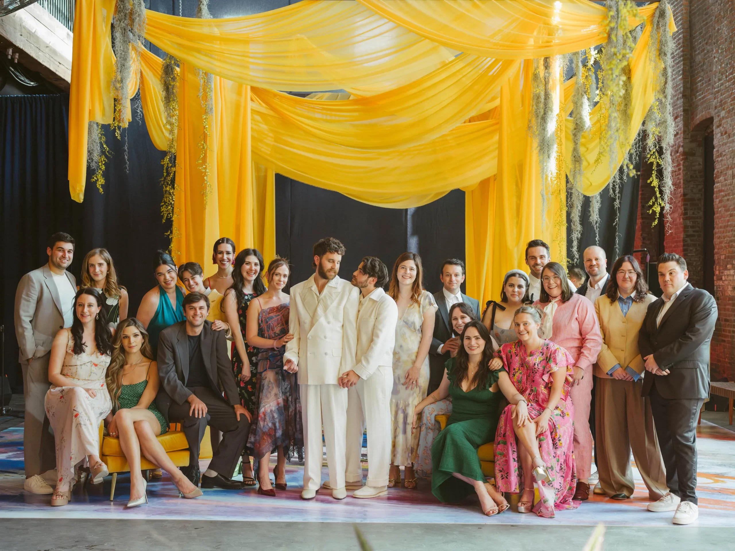 De bruiloft van Ben Platt en Noah Galvin