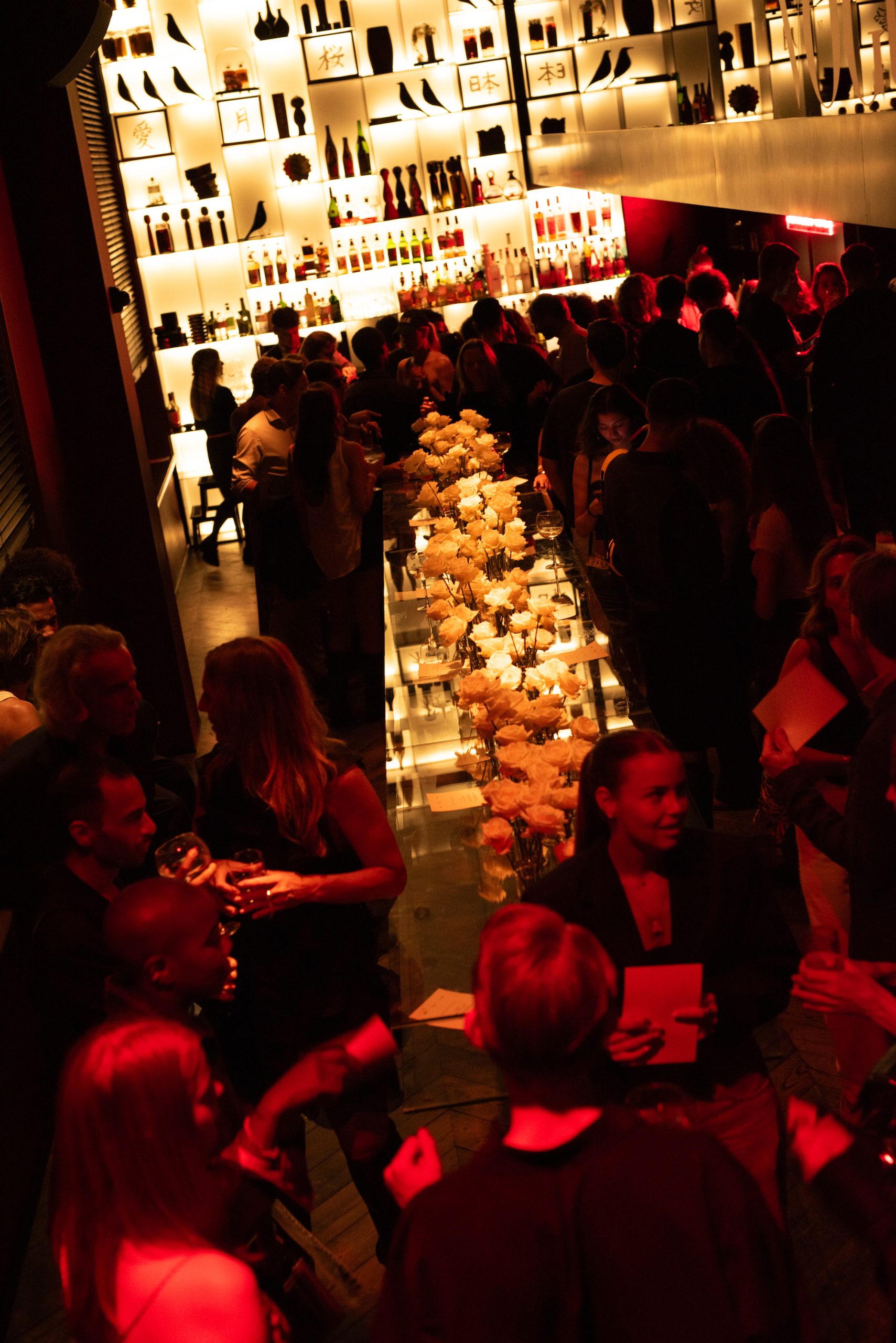 De afterparty in Taiko Bar van het Conservatorium Hotel