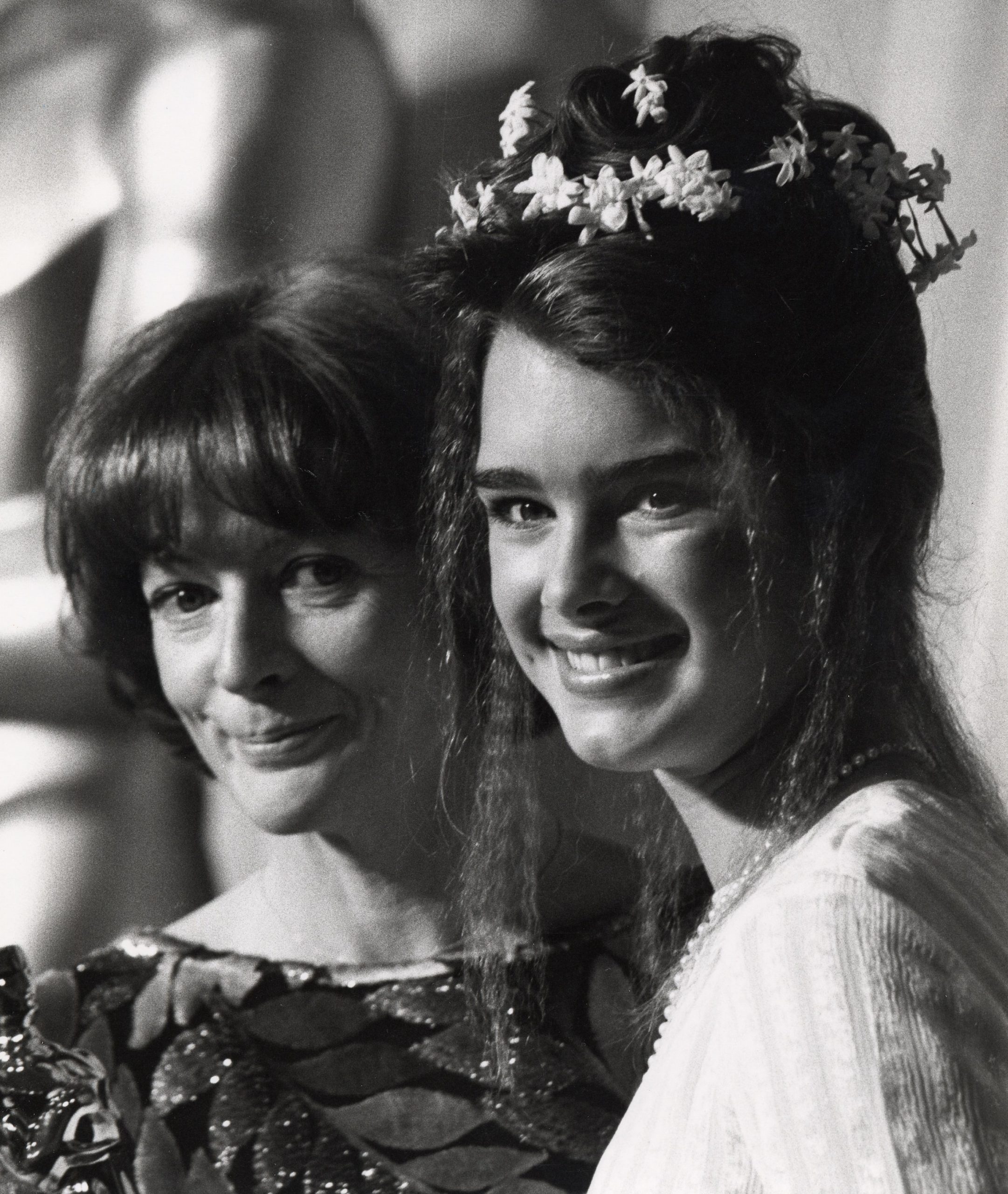 Met Brooke Shields bij de Oscars in 1979.