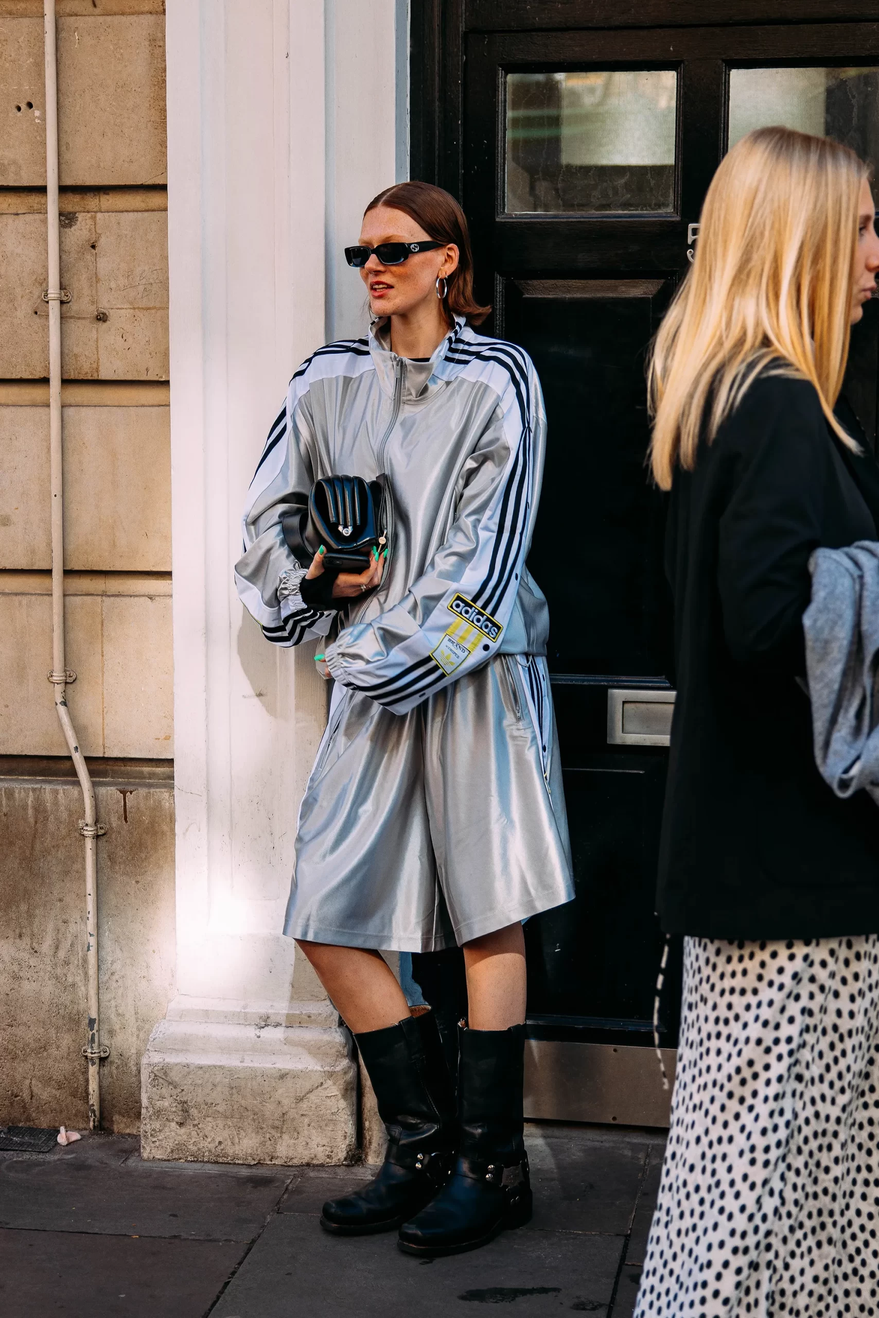 Streetstyle tijdens London Fashion Week lente/zomer 2025