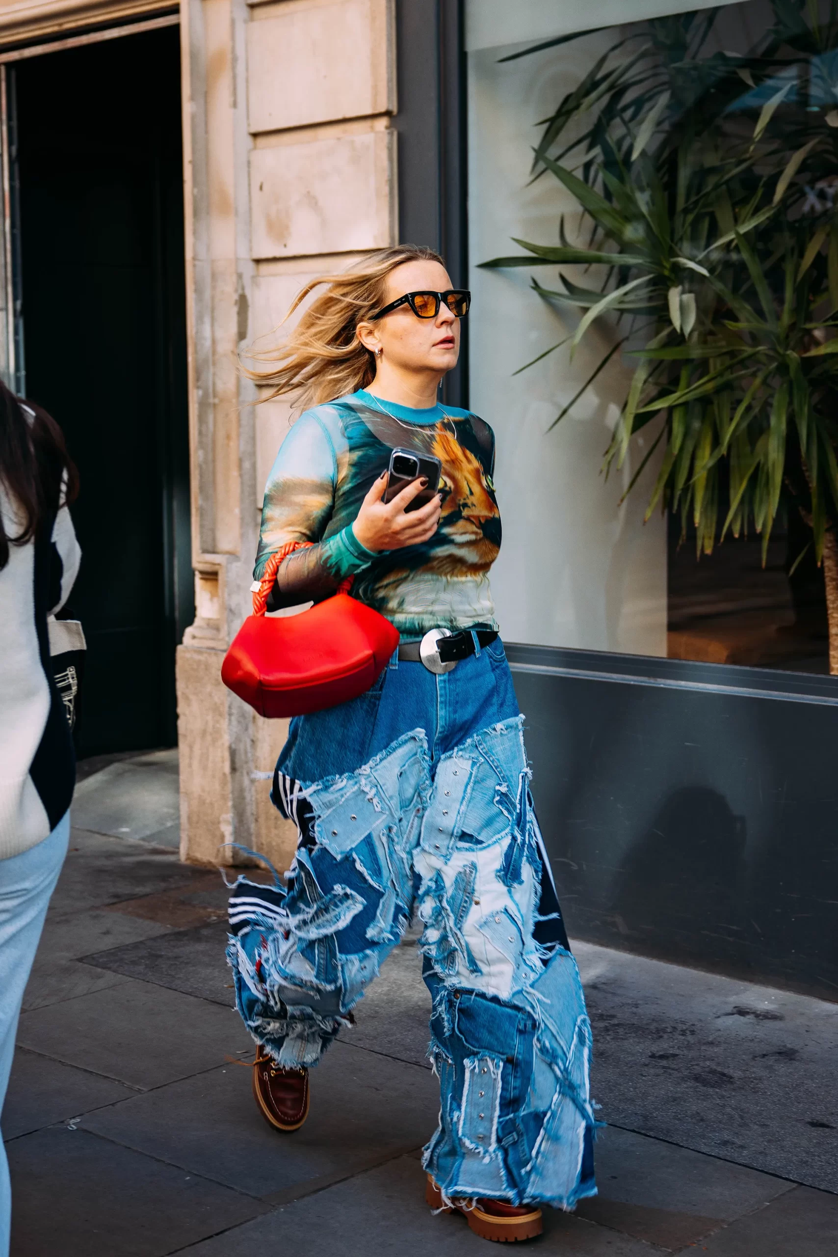Streetstyle tijdens London Fashion Week lente/zomer 2025