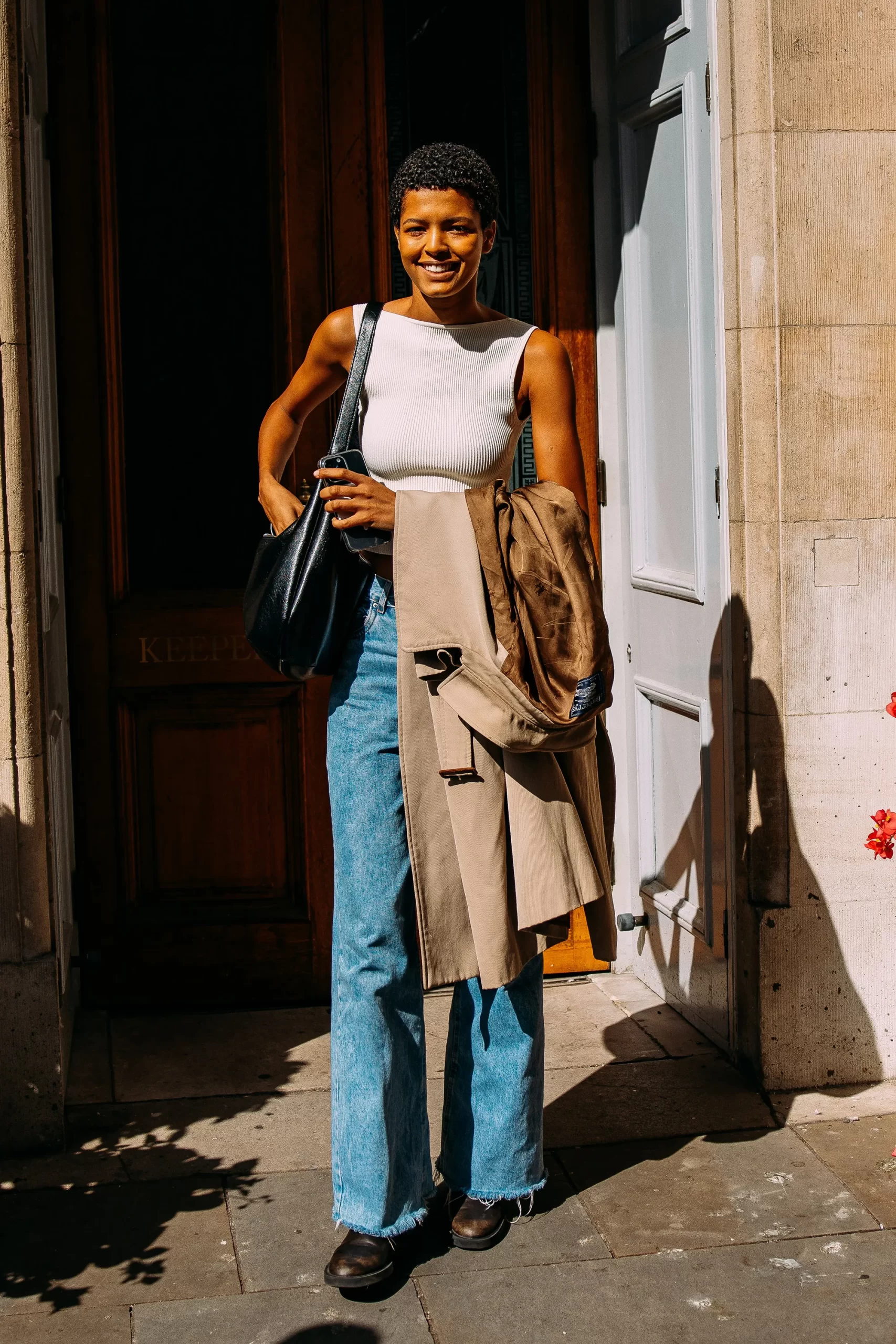 Streetstyle tijdens London Fashion Week lente/zomer 2025