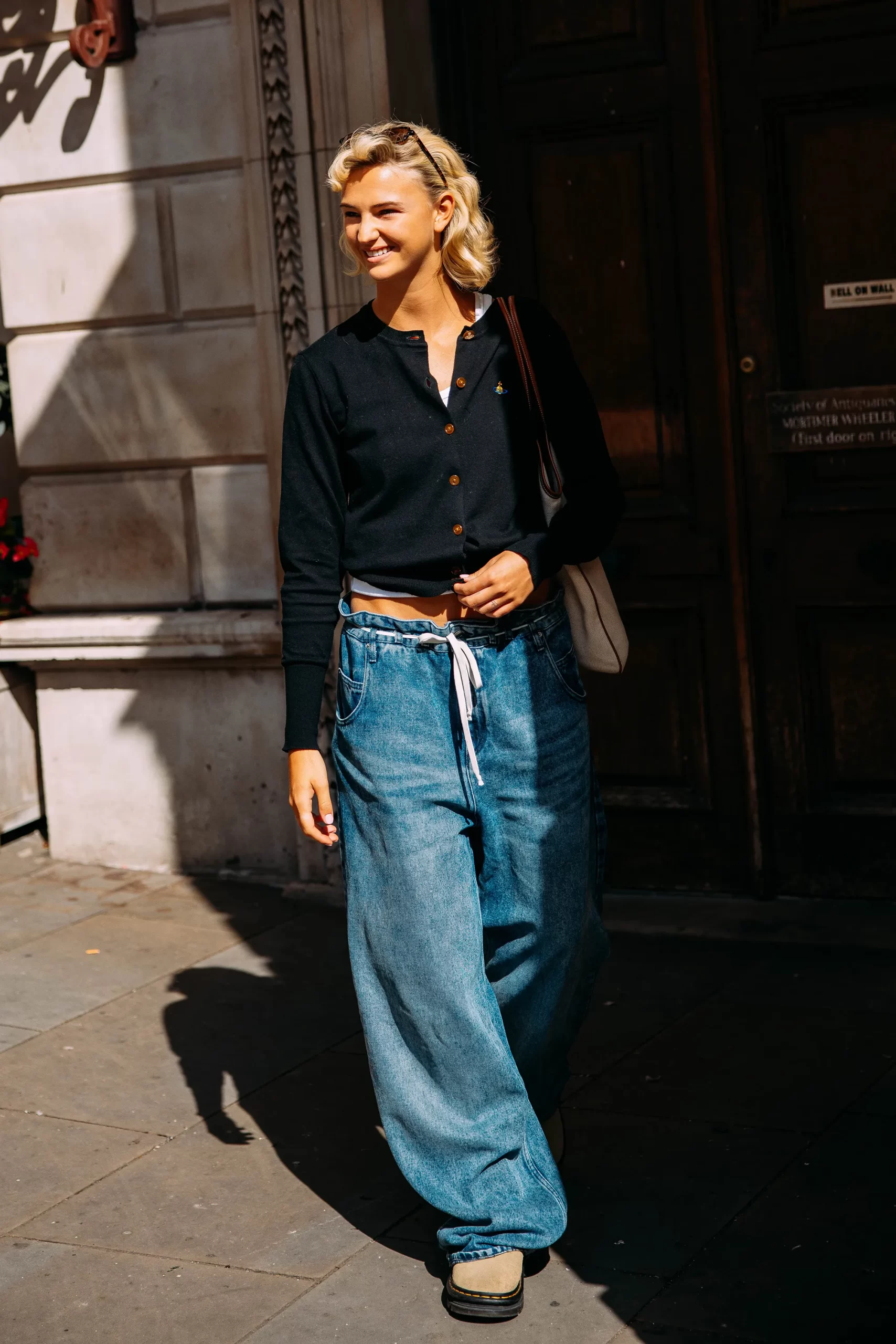 Streetstyle tijdens London Fashion Week lente/zomer 2025
