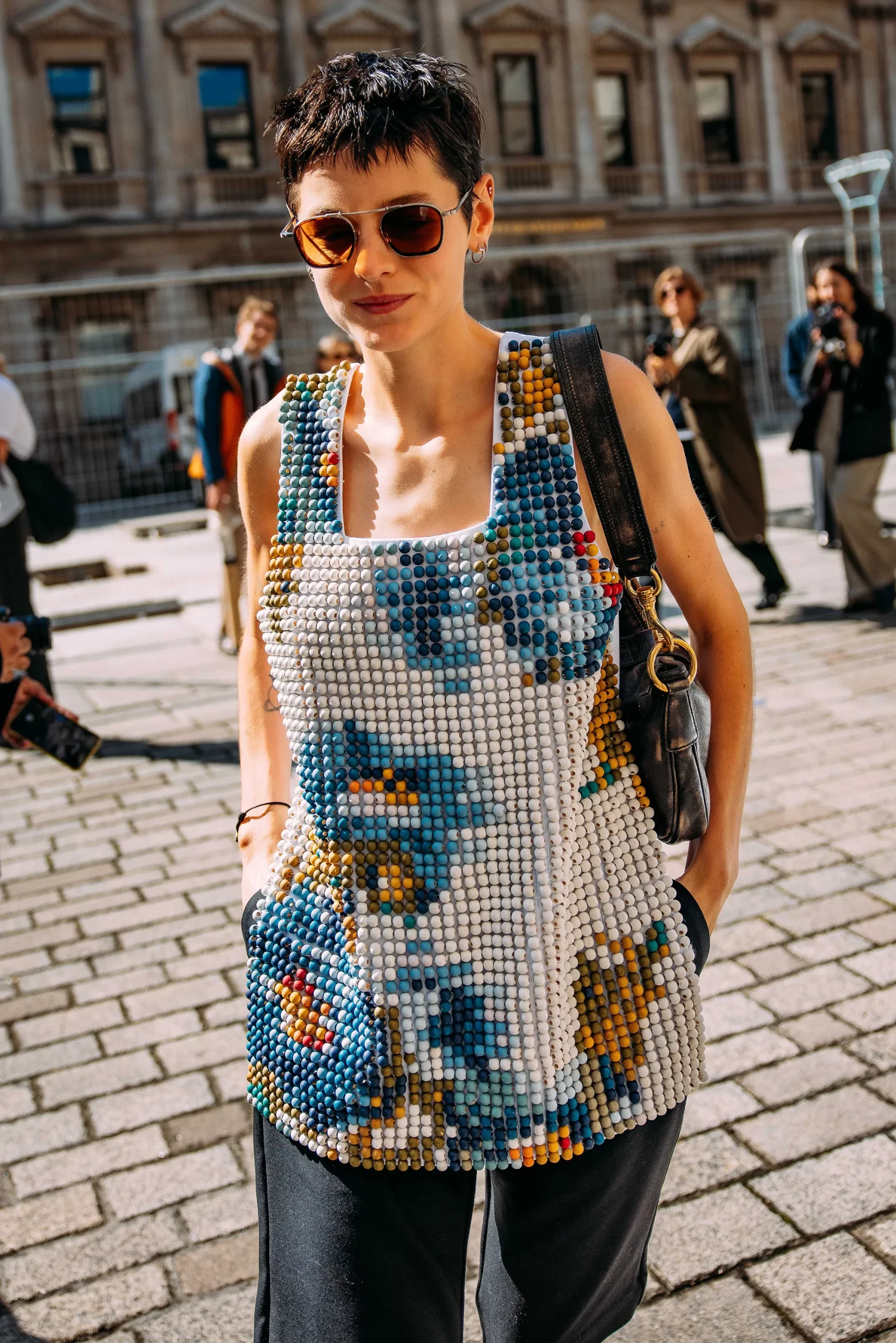 Streetstyle tijdens London Fashion Week lente/zomer 2025