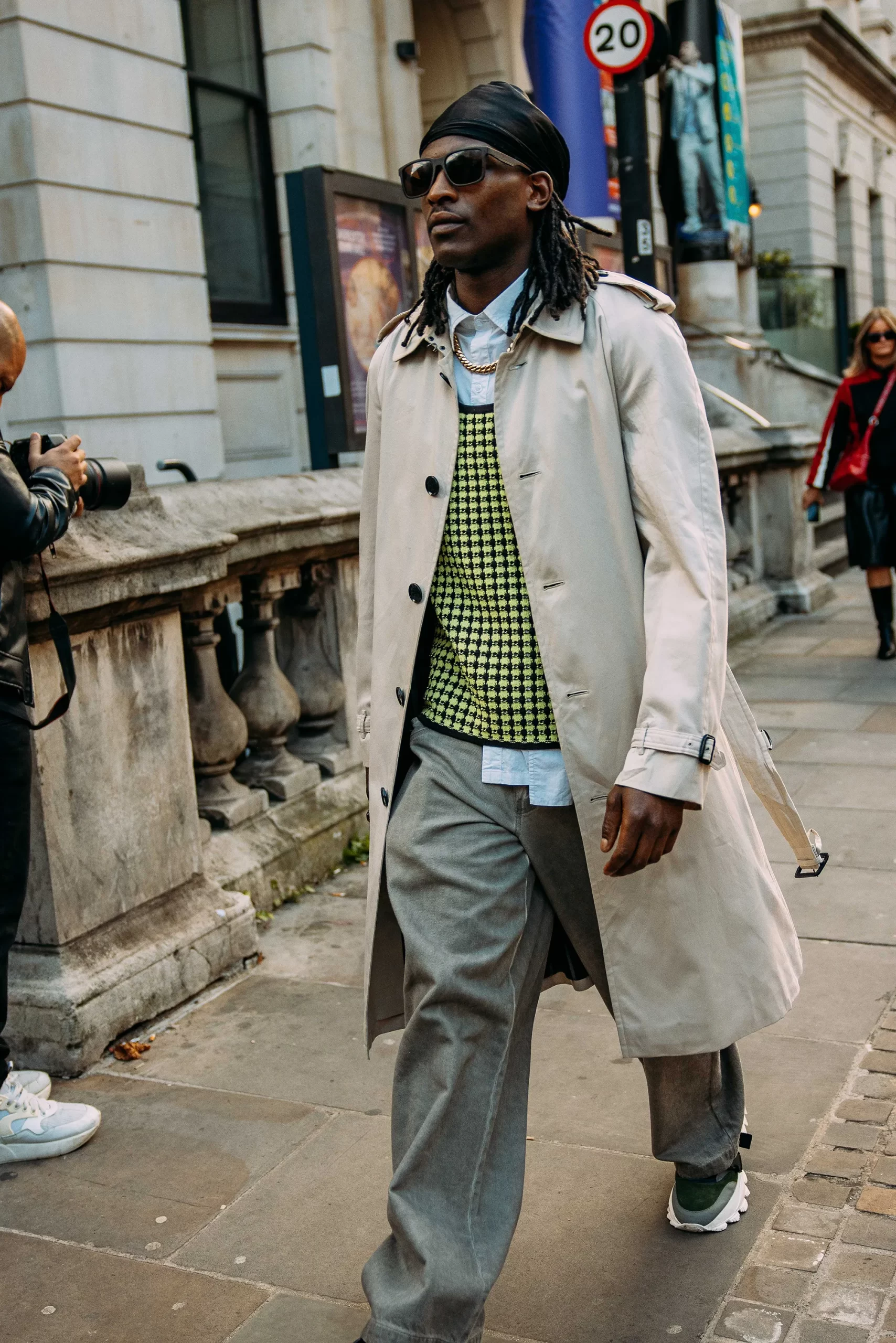 Streetstyle tijdens London Fashion Week lente/zomer 2025
