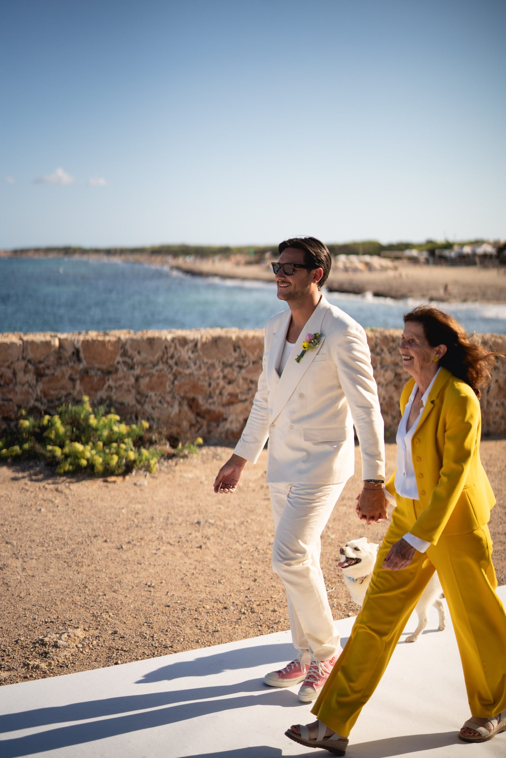 De bruiloft van Lizzy van der Ligt en Yuki Kempees