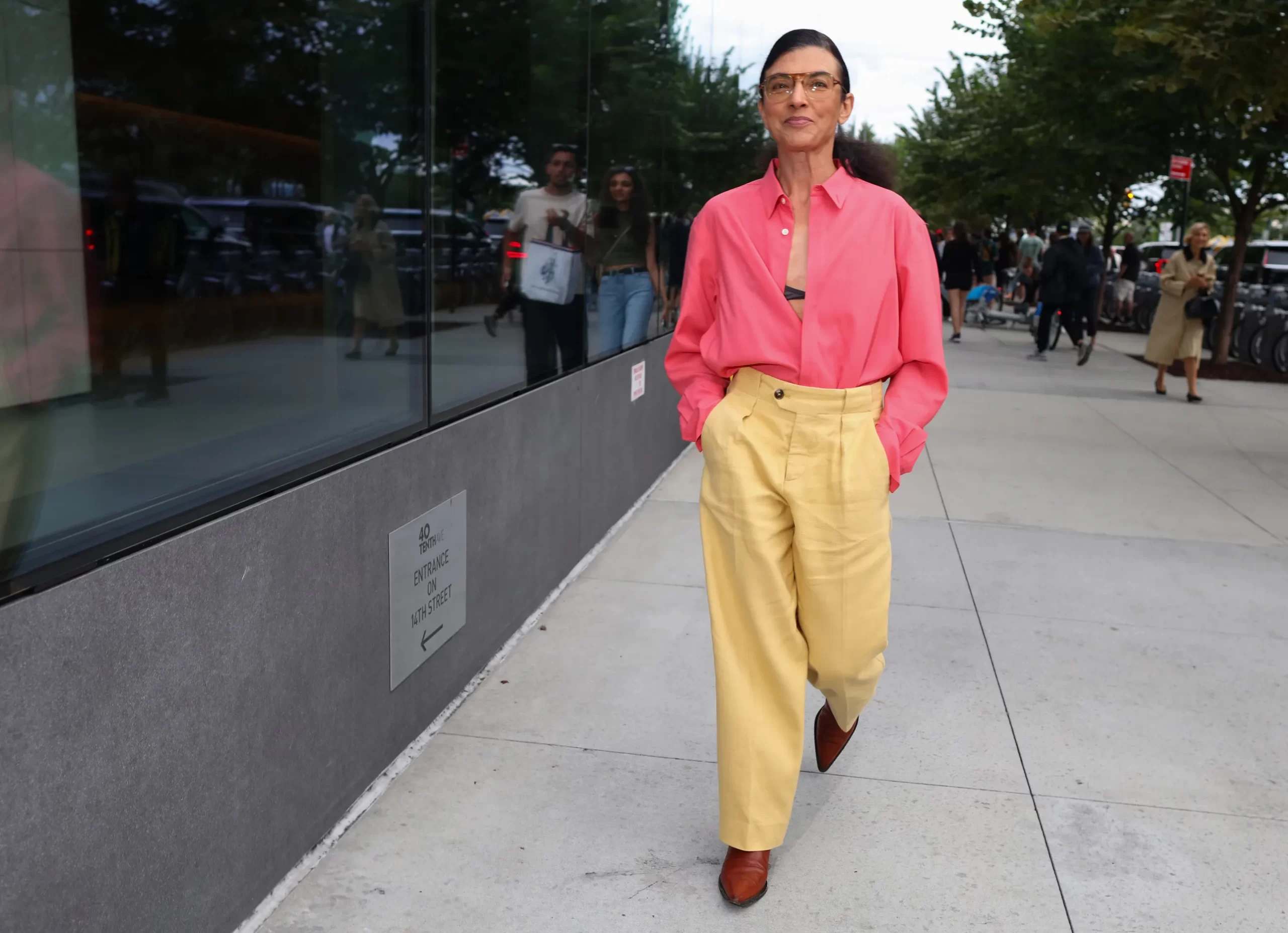 Streetstyle tijdens New York Fashion Week lente/zomer 2025