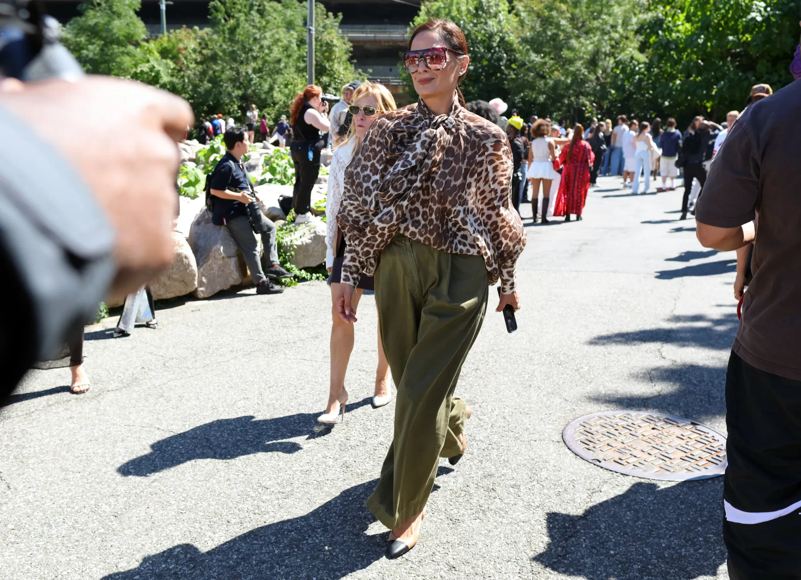 Streetstyle tijdens New York Fashion Week lente/zomer 2025