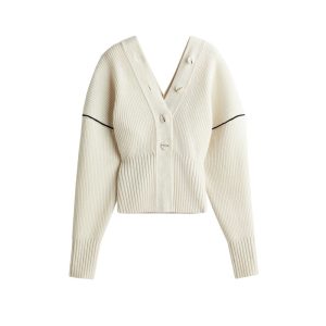 off white cardigan