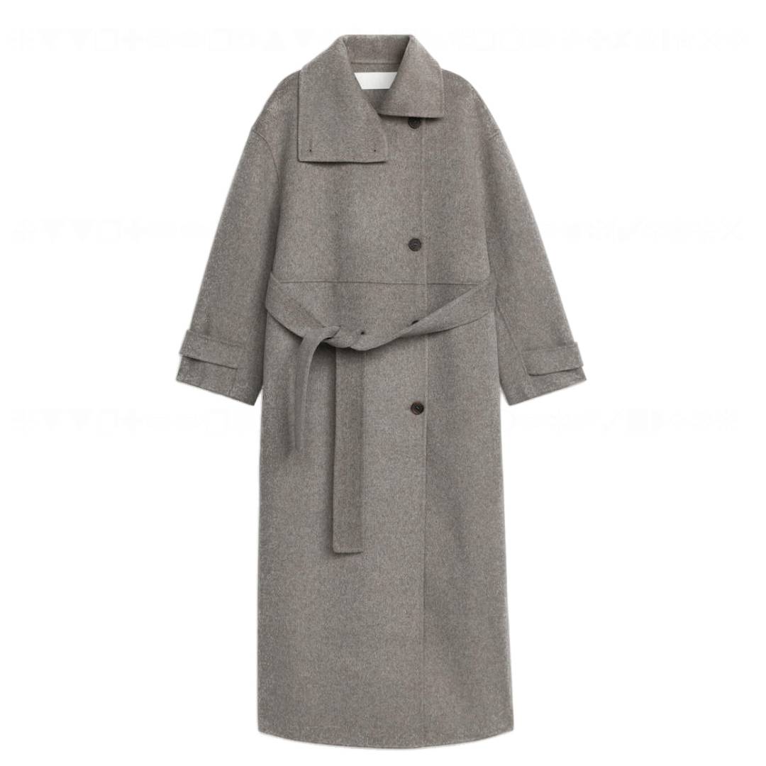Generisch Strickjacken für Damen Leichte Knöpfen Strickmantel Long