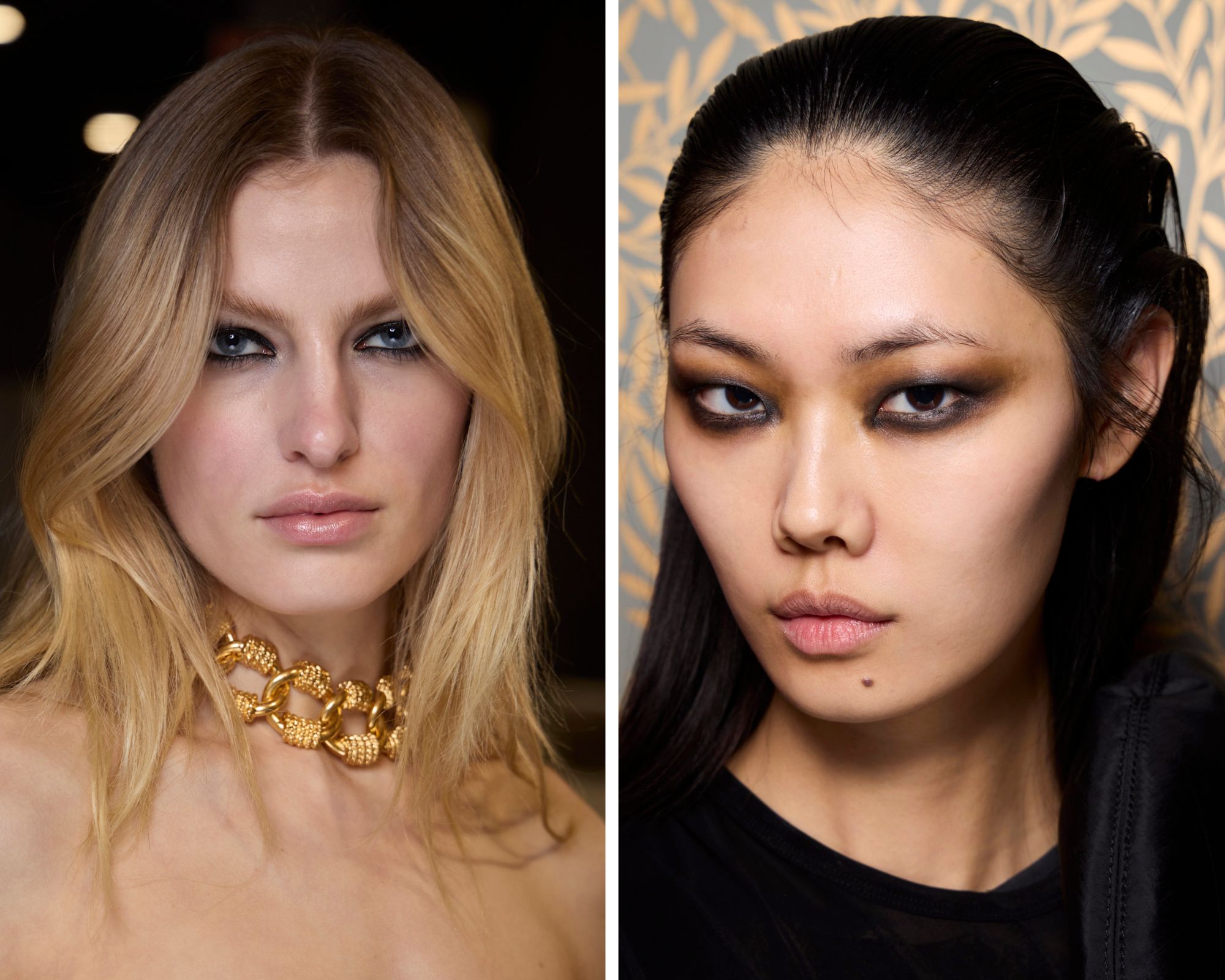 Smudgy ogen bij Tom Ford en Helmut Lang