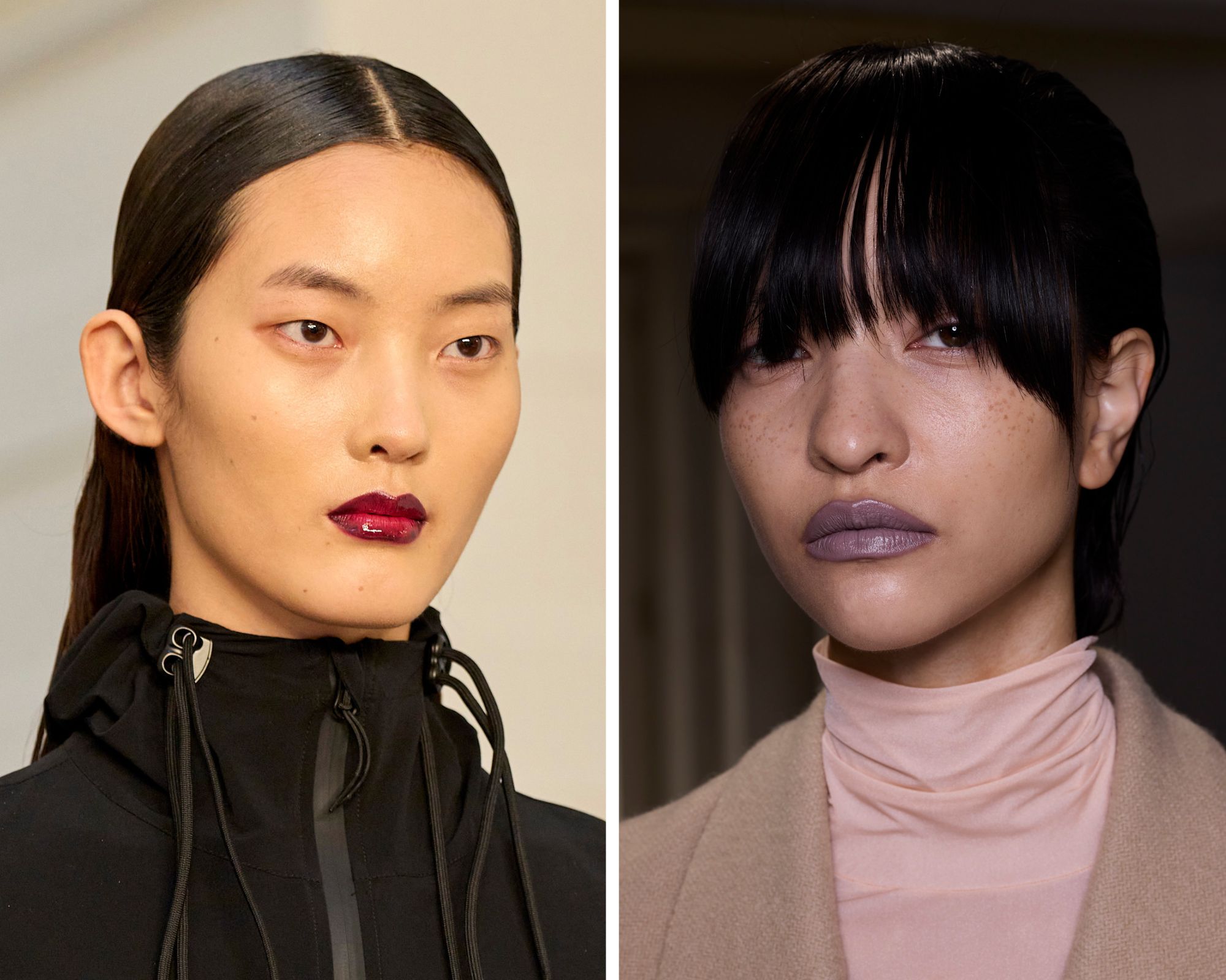 Opvallende lippen bij Roksanda en Dries van Noten