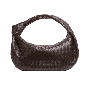 bottega veneta bruine schoudertas