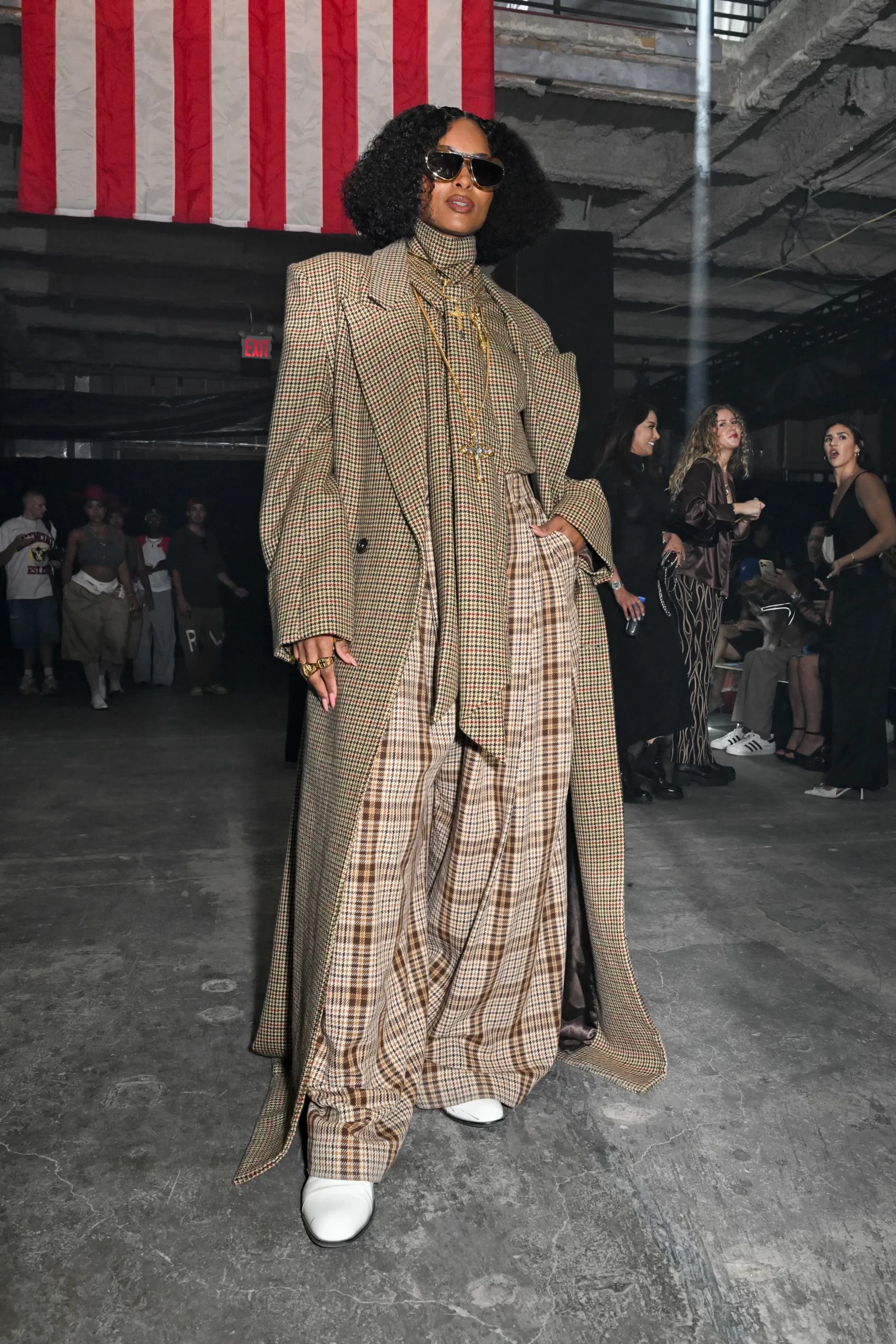 Ciara bij Willy Chavarria tijdens New York Fashion Week lente/zomer 2025