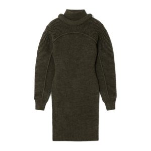 Kaki jurk van Isabel Marant