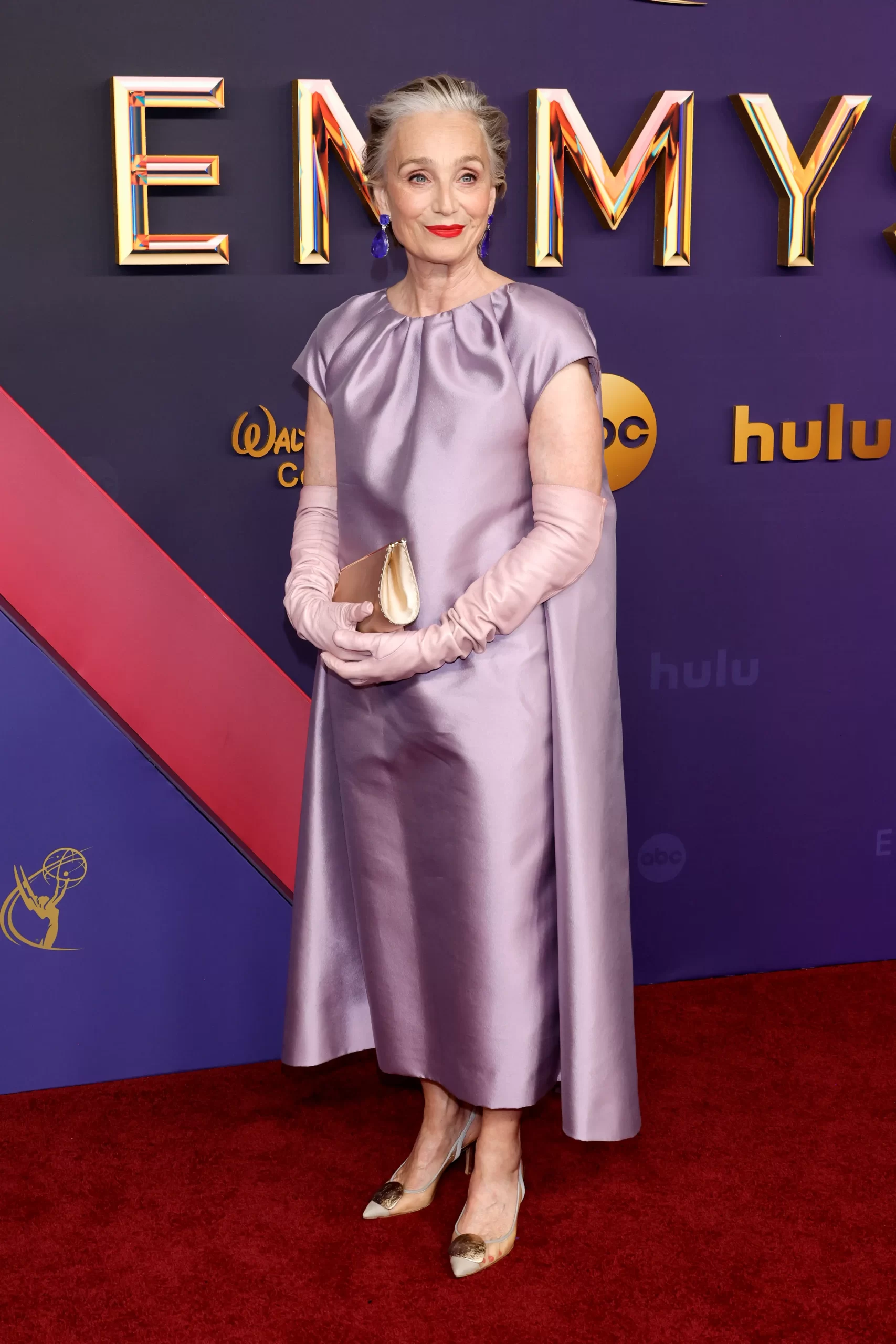 Kristin Scott Thomas bij de Emmy Awards 2024