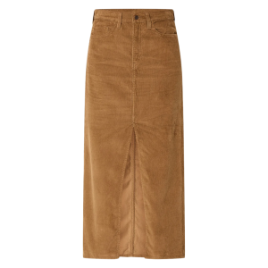 levi's maxi-rok corduroy split