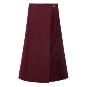 mango geplooide wikkelrok