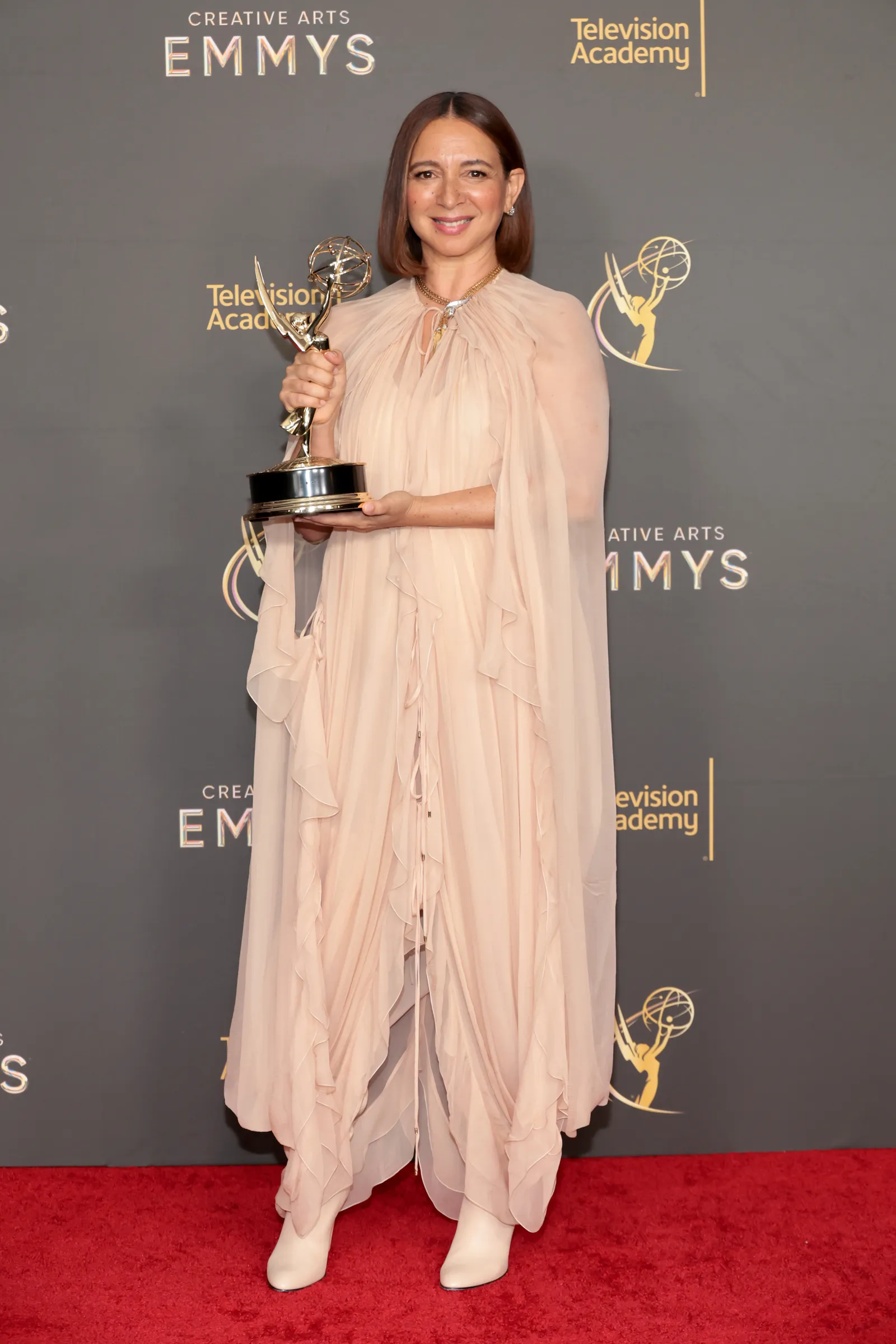 Maya Rudolph in een look van Chloé