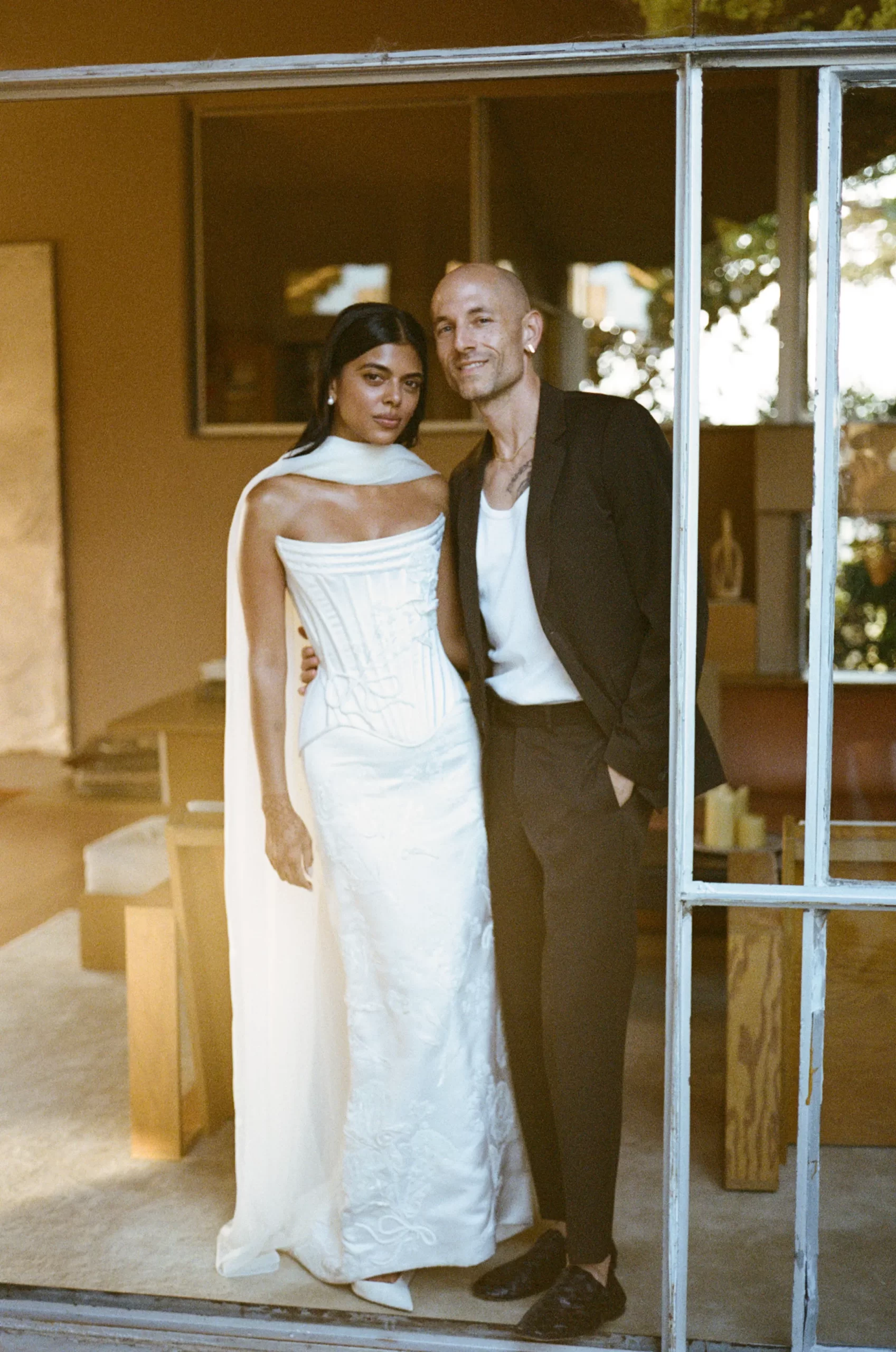 Meeka Hossain en Jeffrey Klein samen