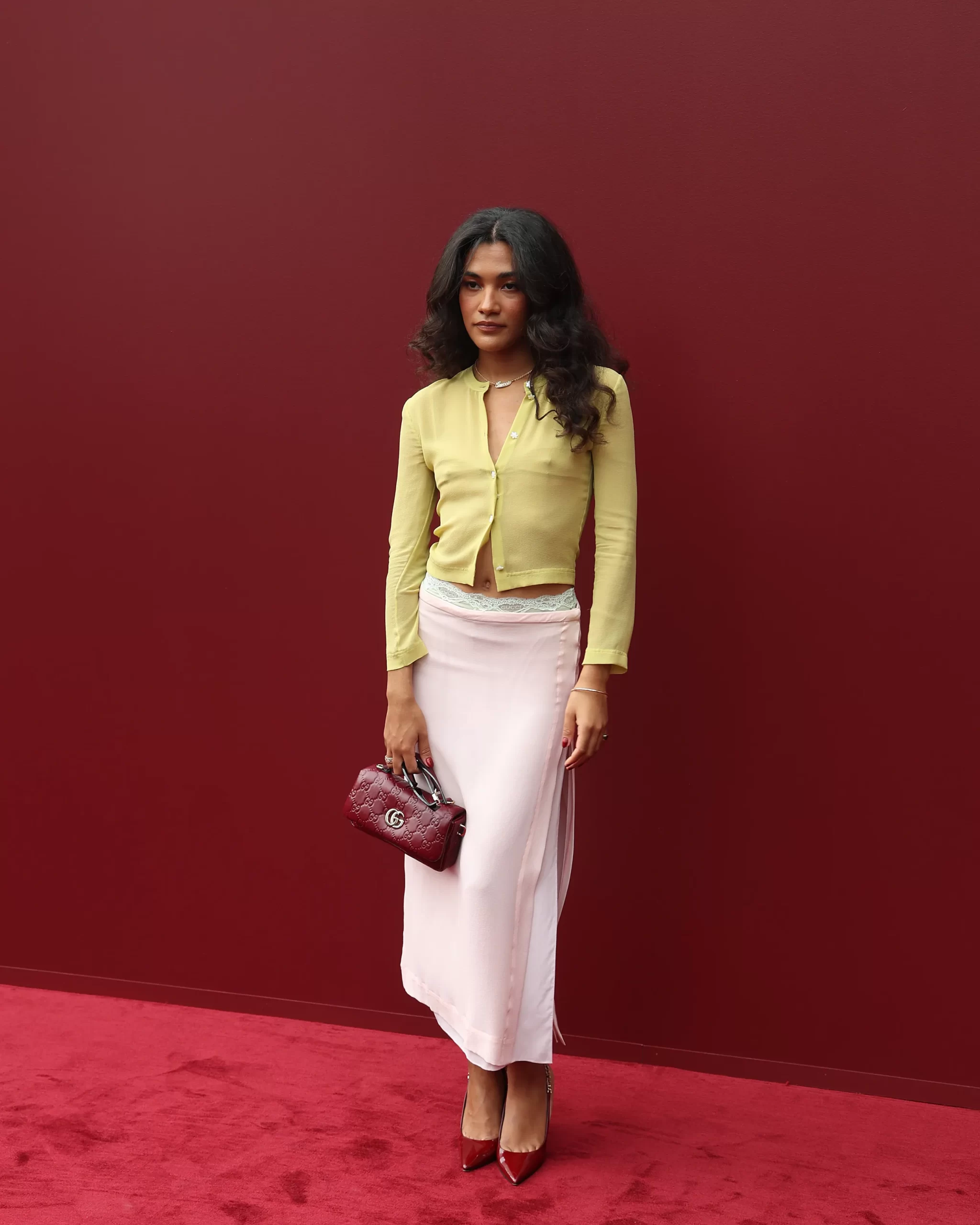 Olivia Dean bij Gucci