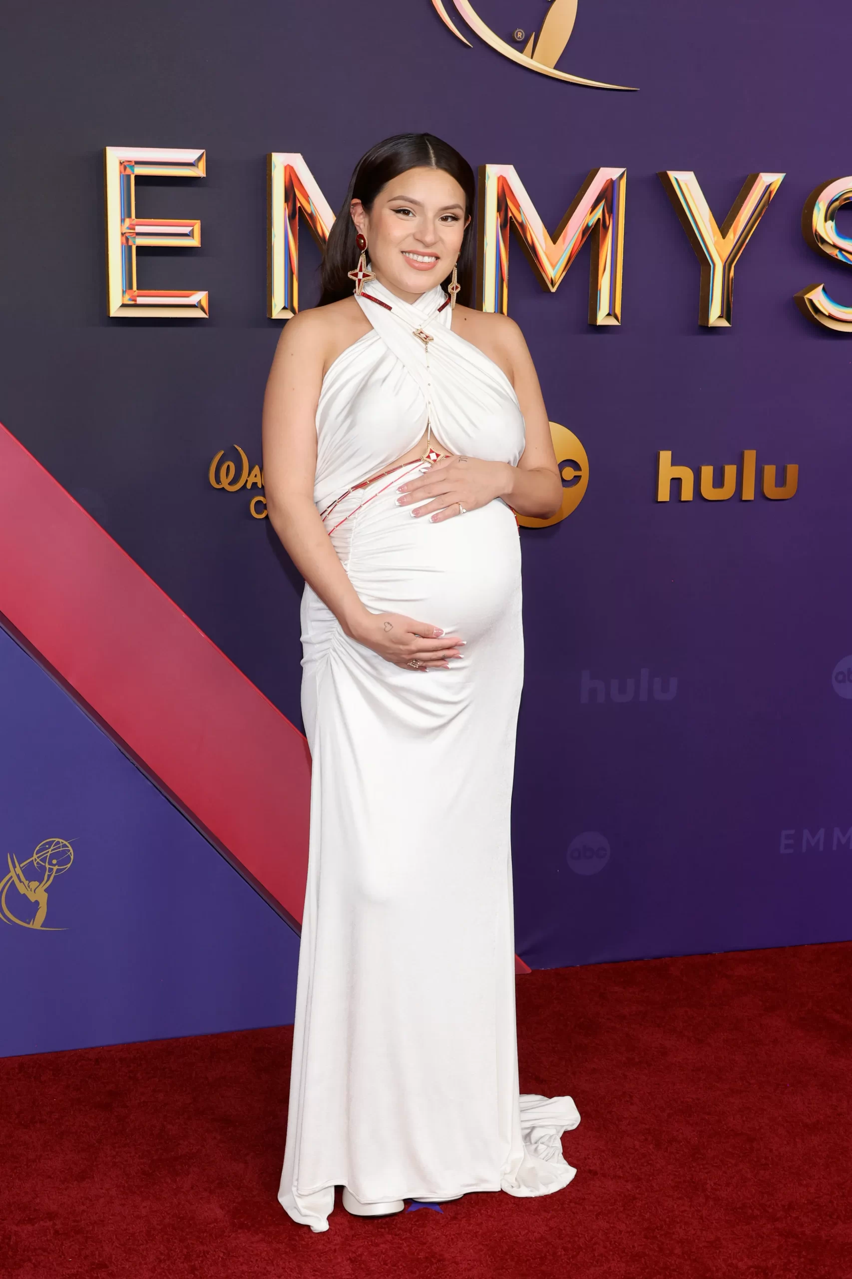 Paulina Alexis bij de Emmy Awards 2024