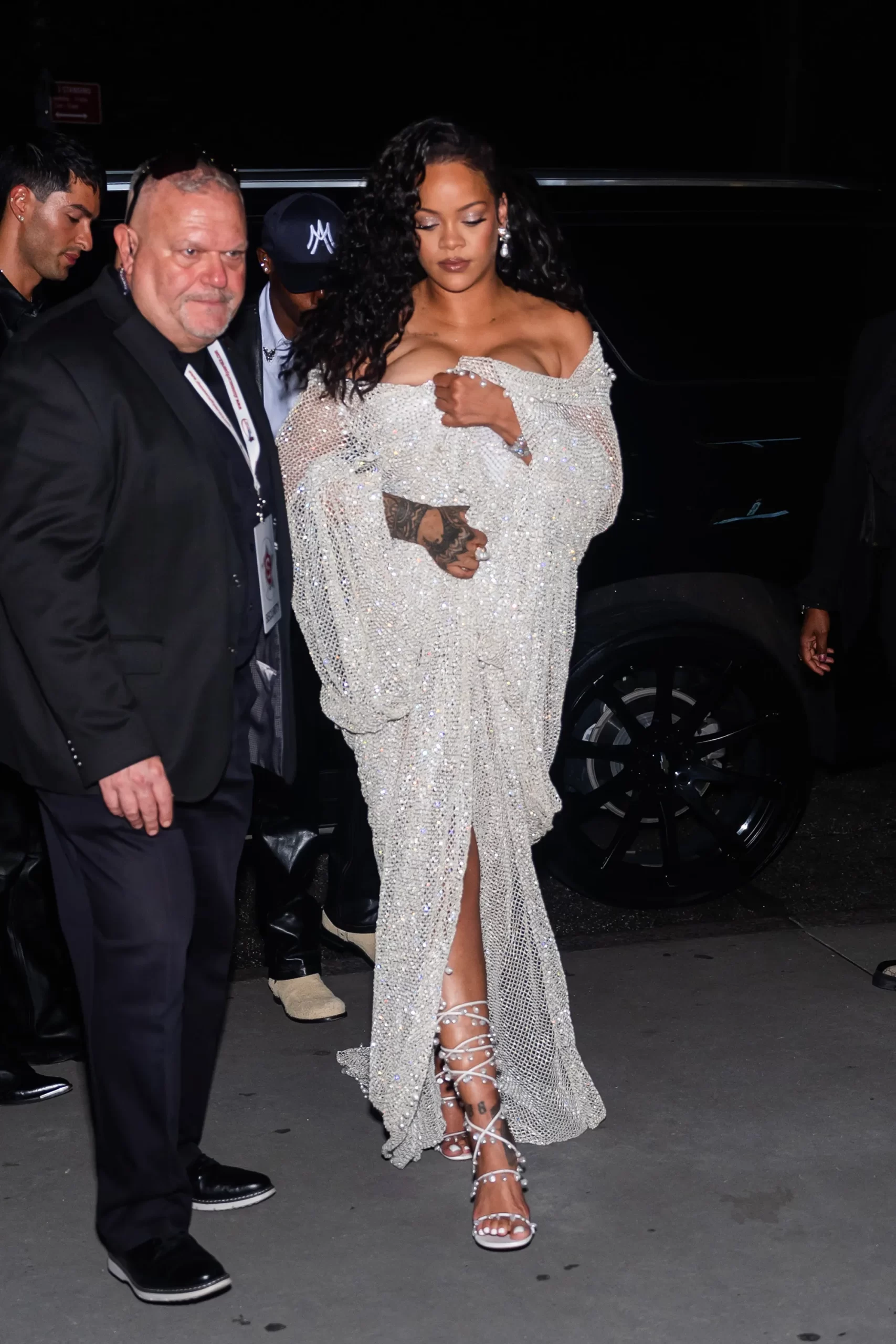 Rihanna bij Alaïa