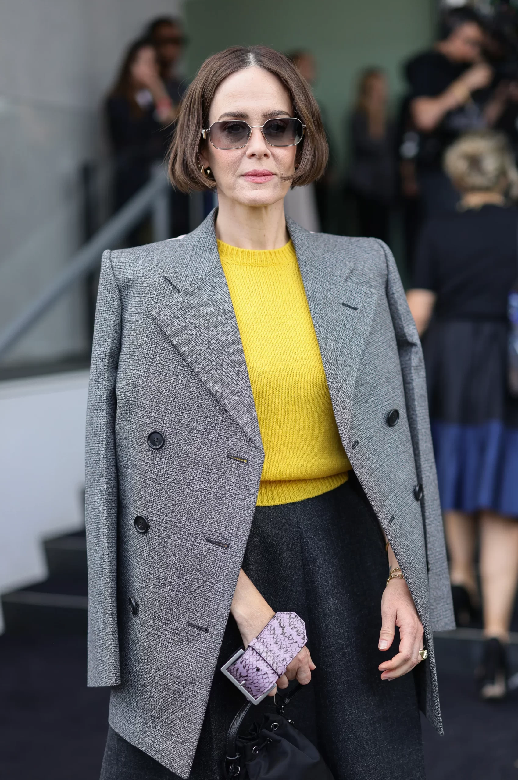 Sarah Paulson bij Prada