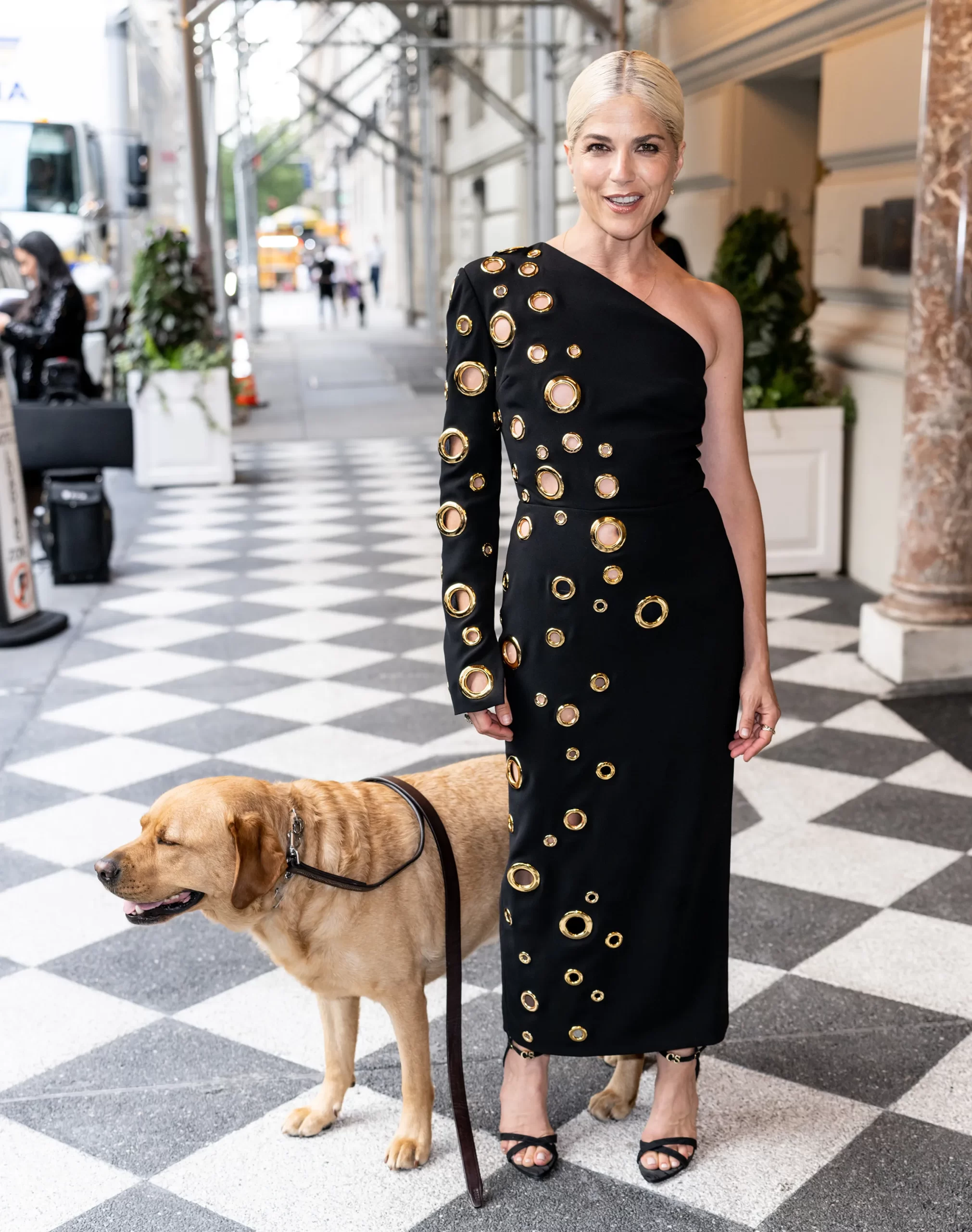 Selma Blair bij Christian Siriano