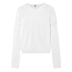 toteme gelaagde top katoen