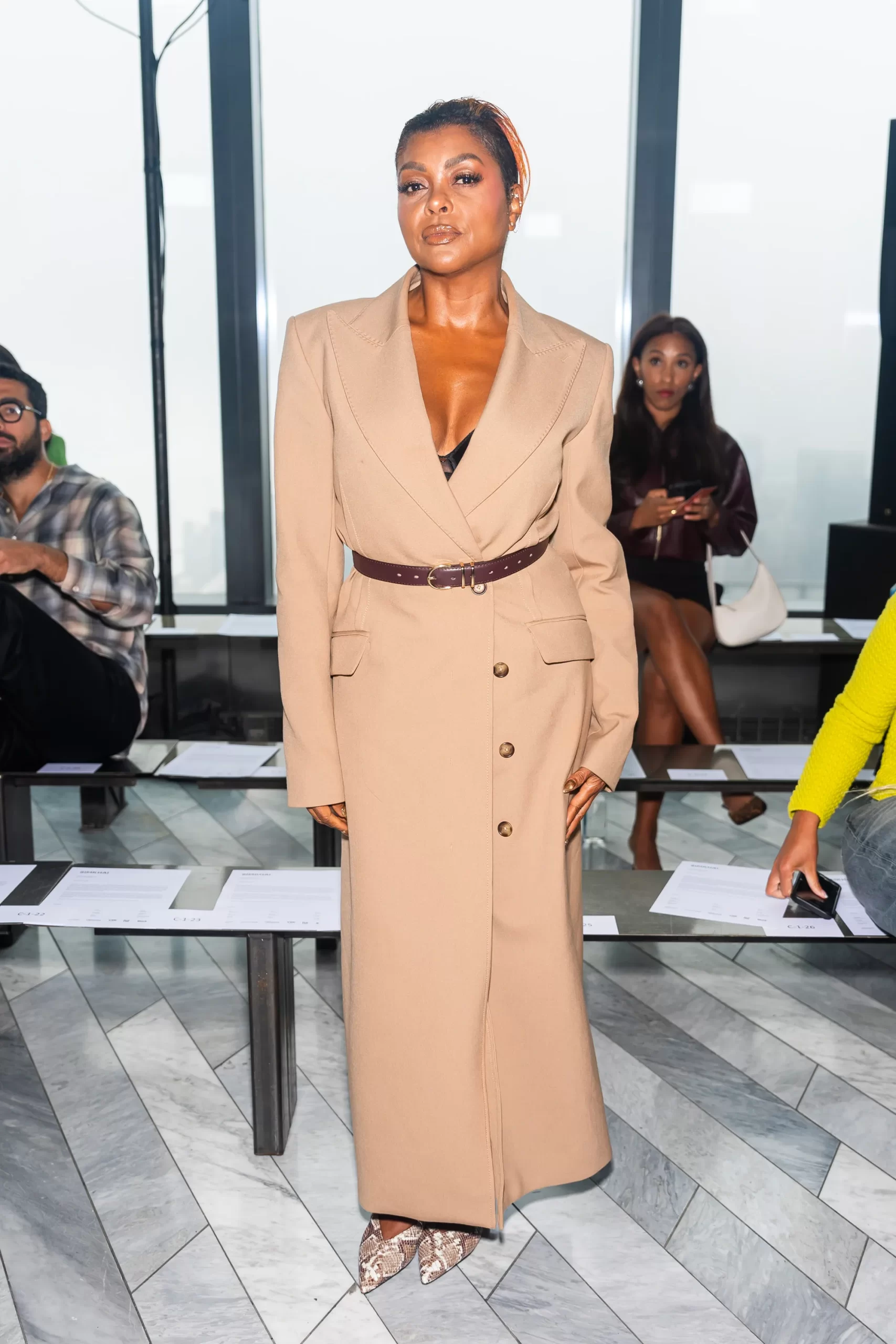 Taraji P. Henson bij Jonathan Simkhai