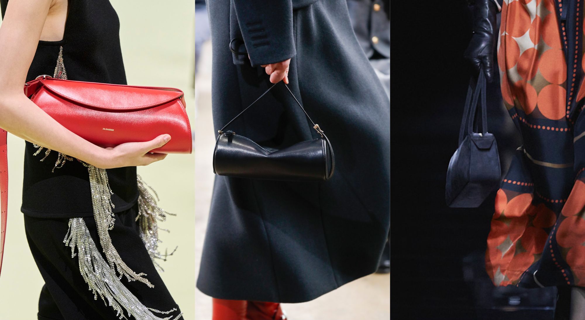 Tassentrend east-west bij Jil Sander, Proenza Schouler en Khaite