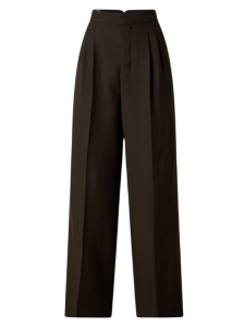 wollen pantalon, wollen pantalon dames, zwarte pantalon, ami paris