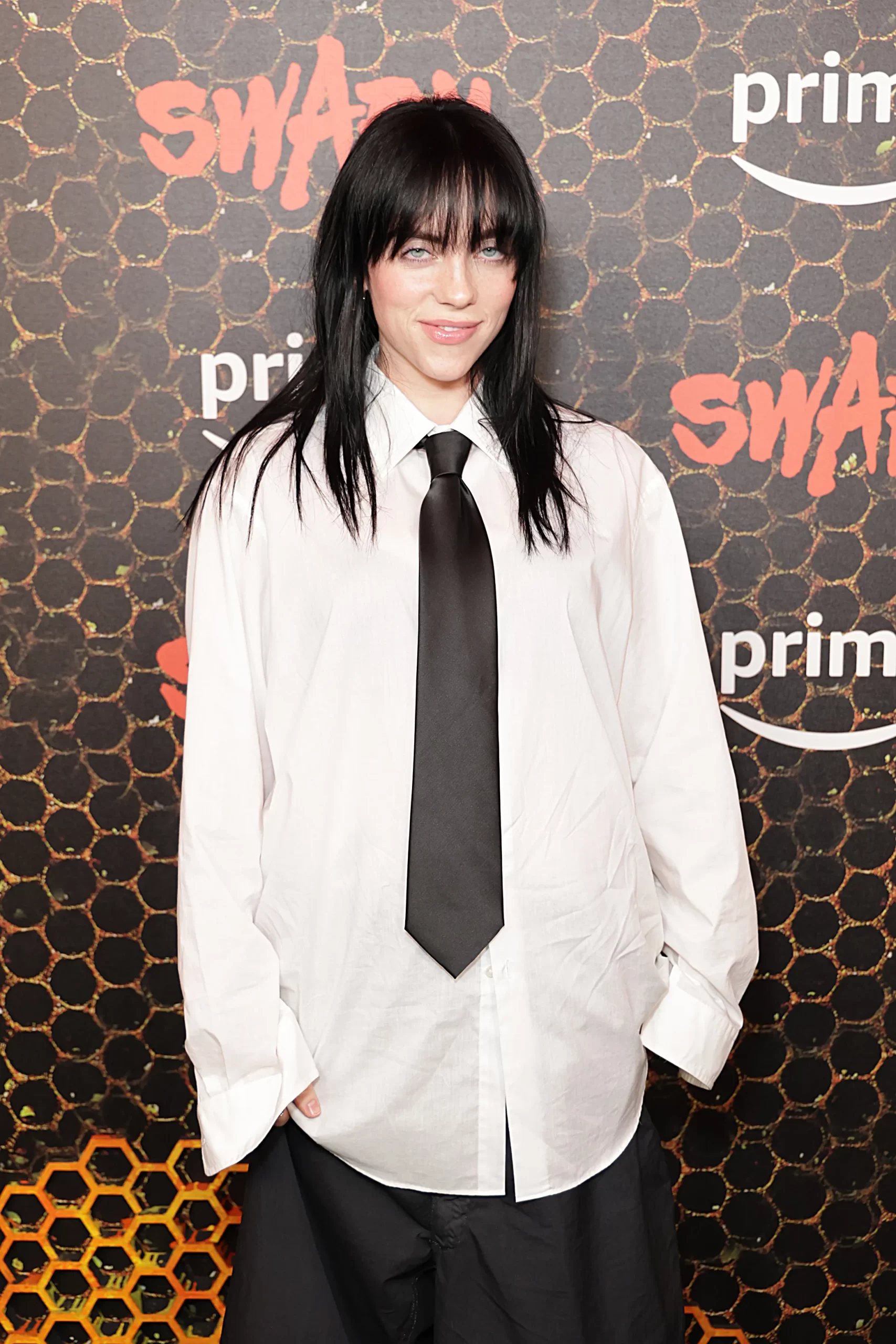 Billie Eilish zwart haar