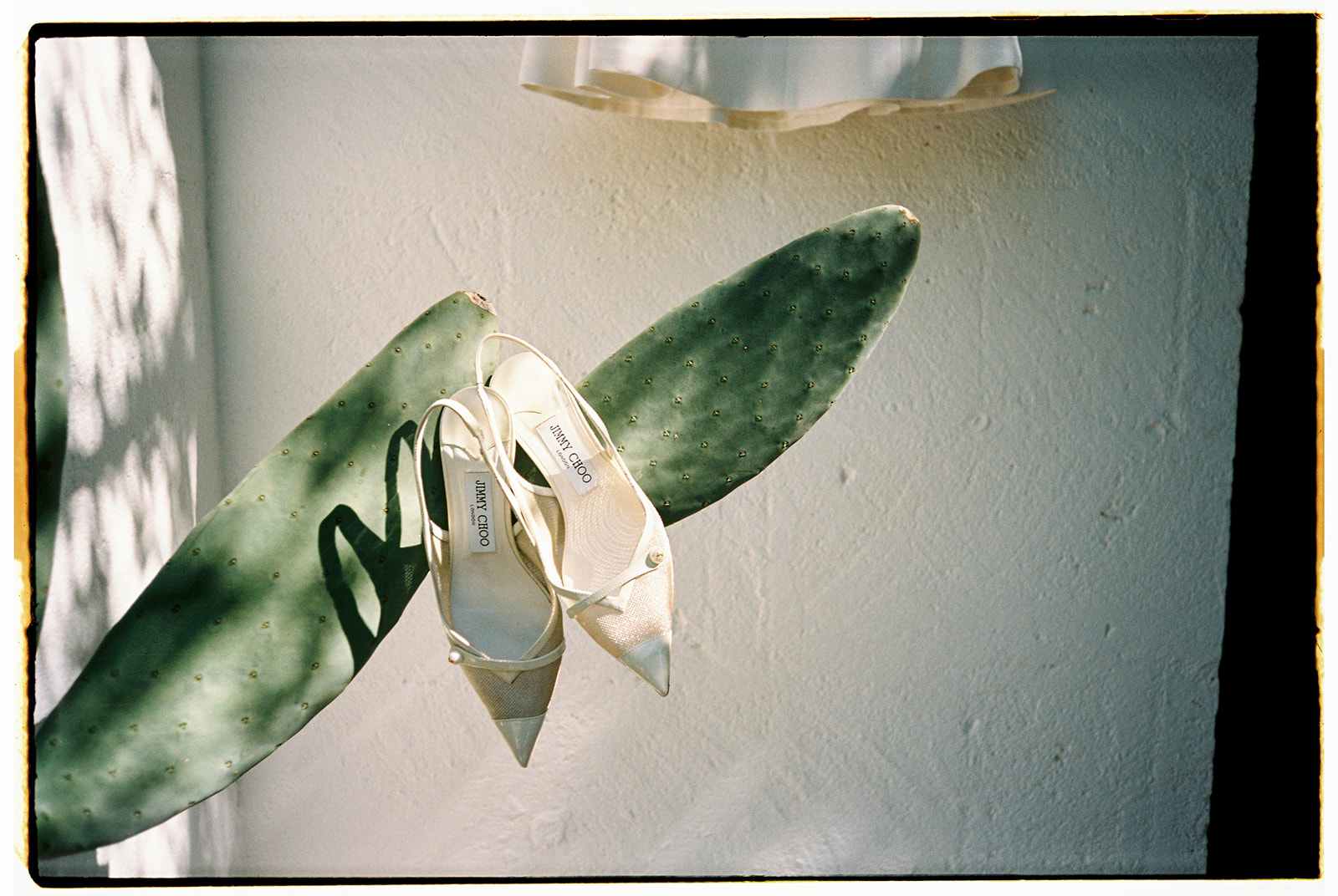 De trouwschoenen van Benthe